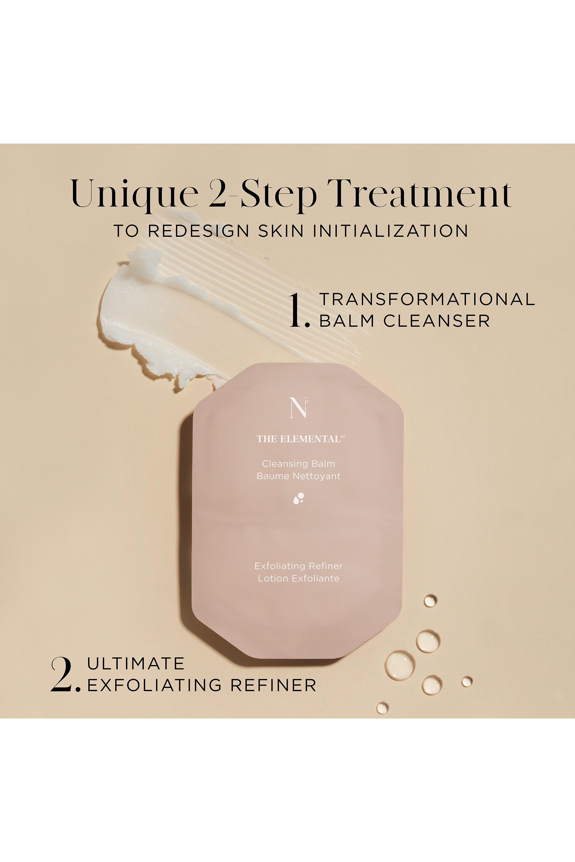 Cleansing Balm and Exfoliating Refiner Refill