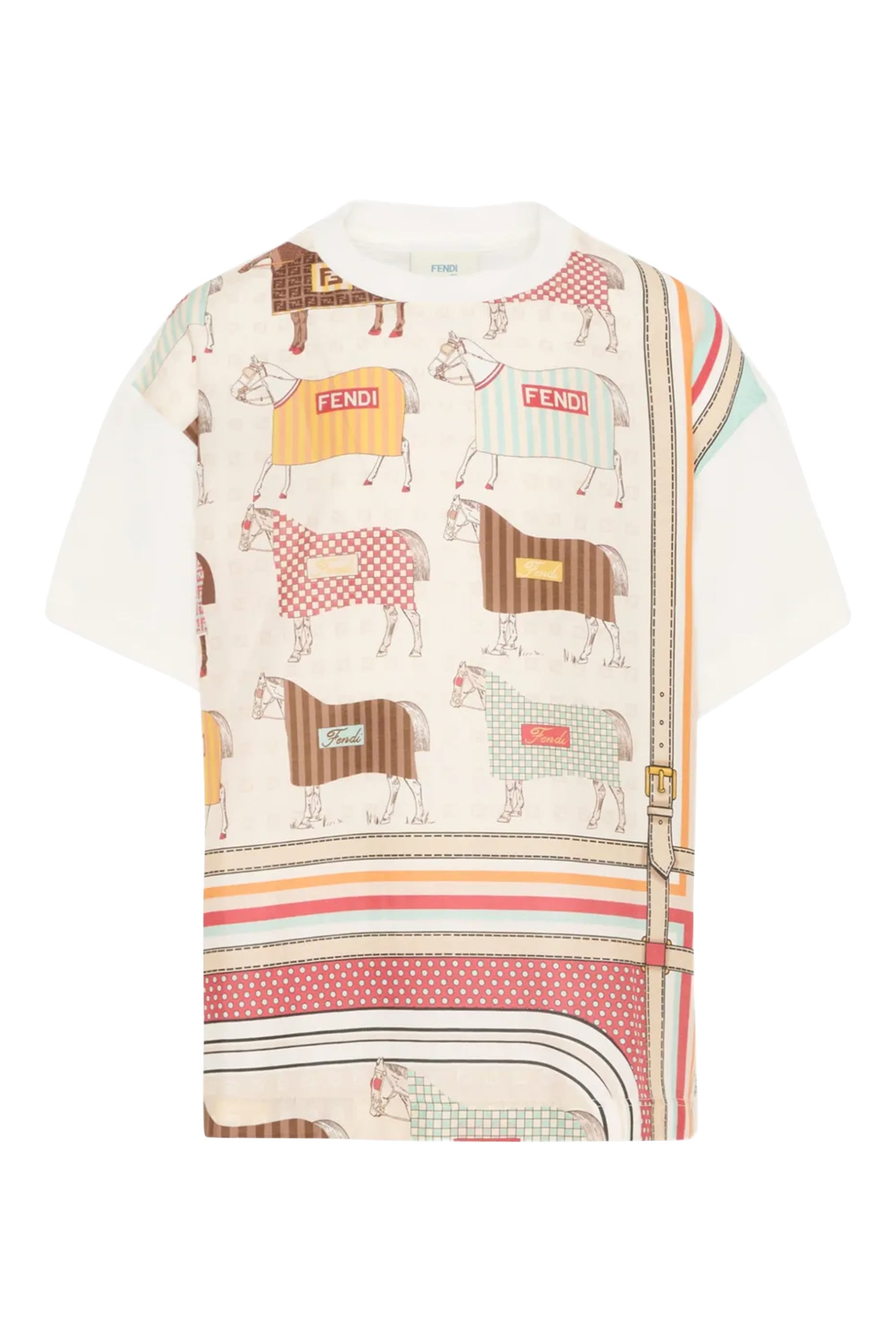 Kids Horse-Print T-Shirt