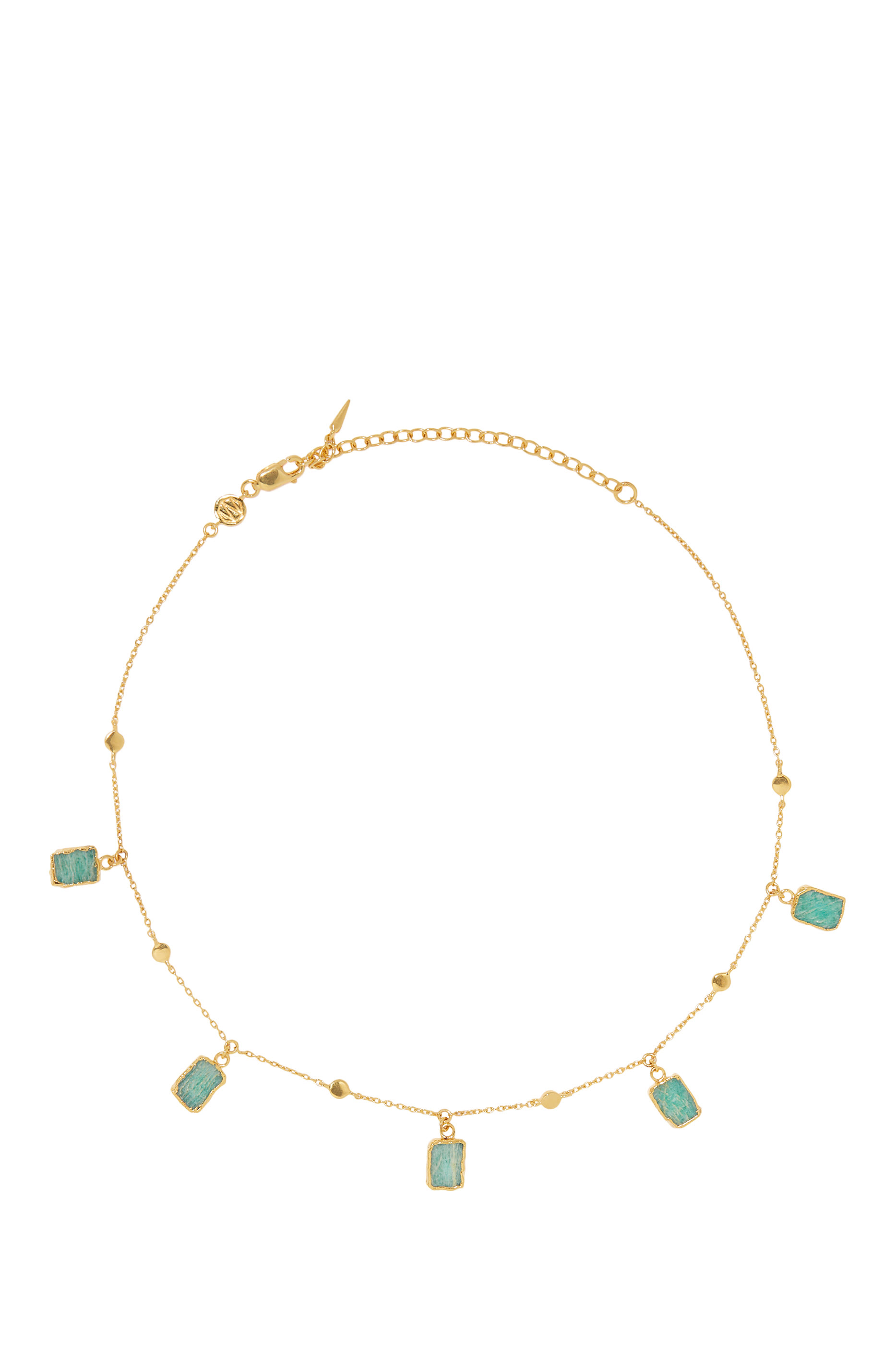 Amazonite Gold Vermeil Lena Choker