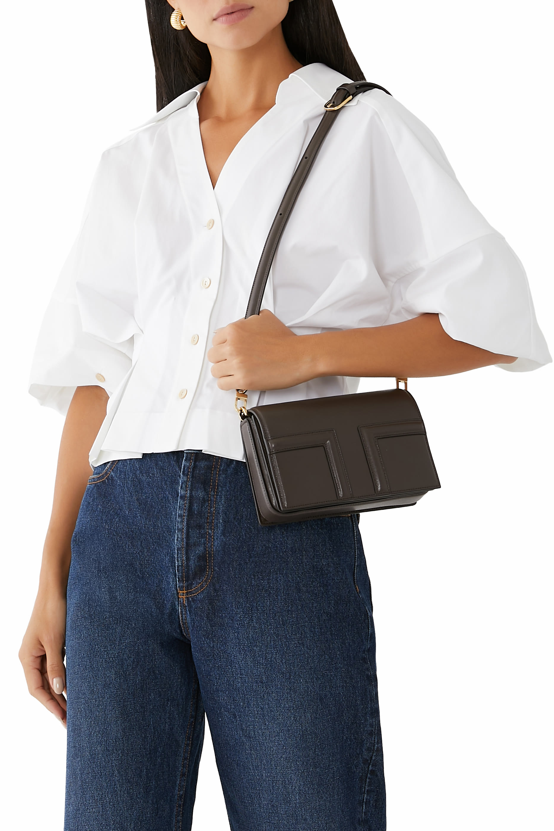 Mini T-Flap Leather Bag