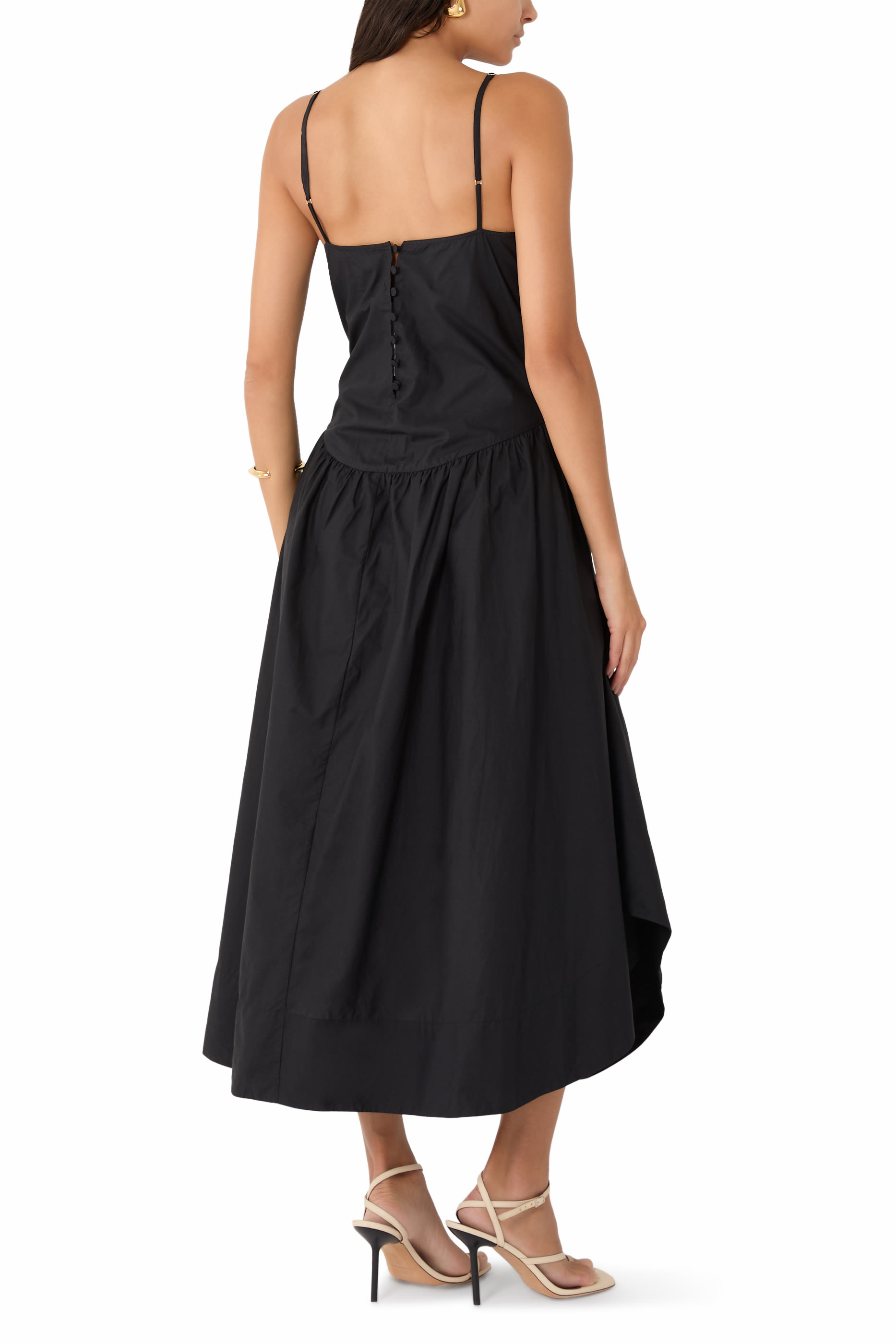  Ari Drop-Waist Asymmetrical Dress