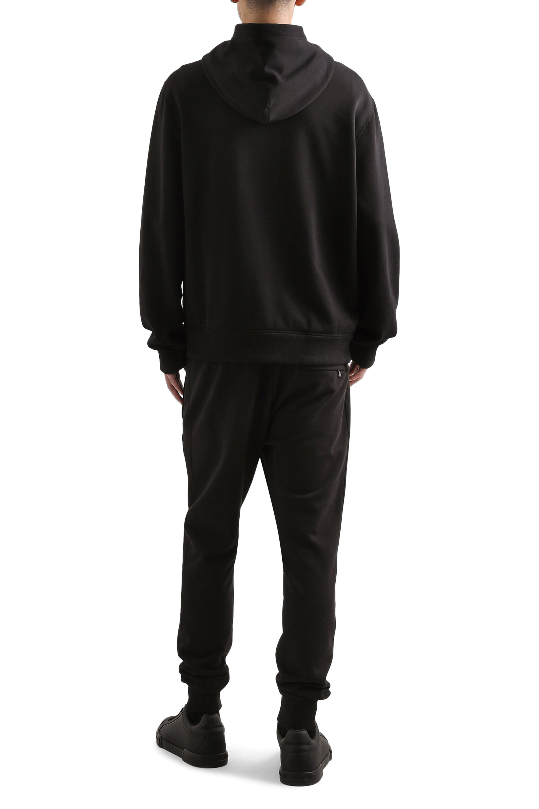 Heraldic Patch Cotton Hoodie