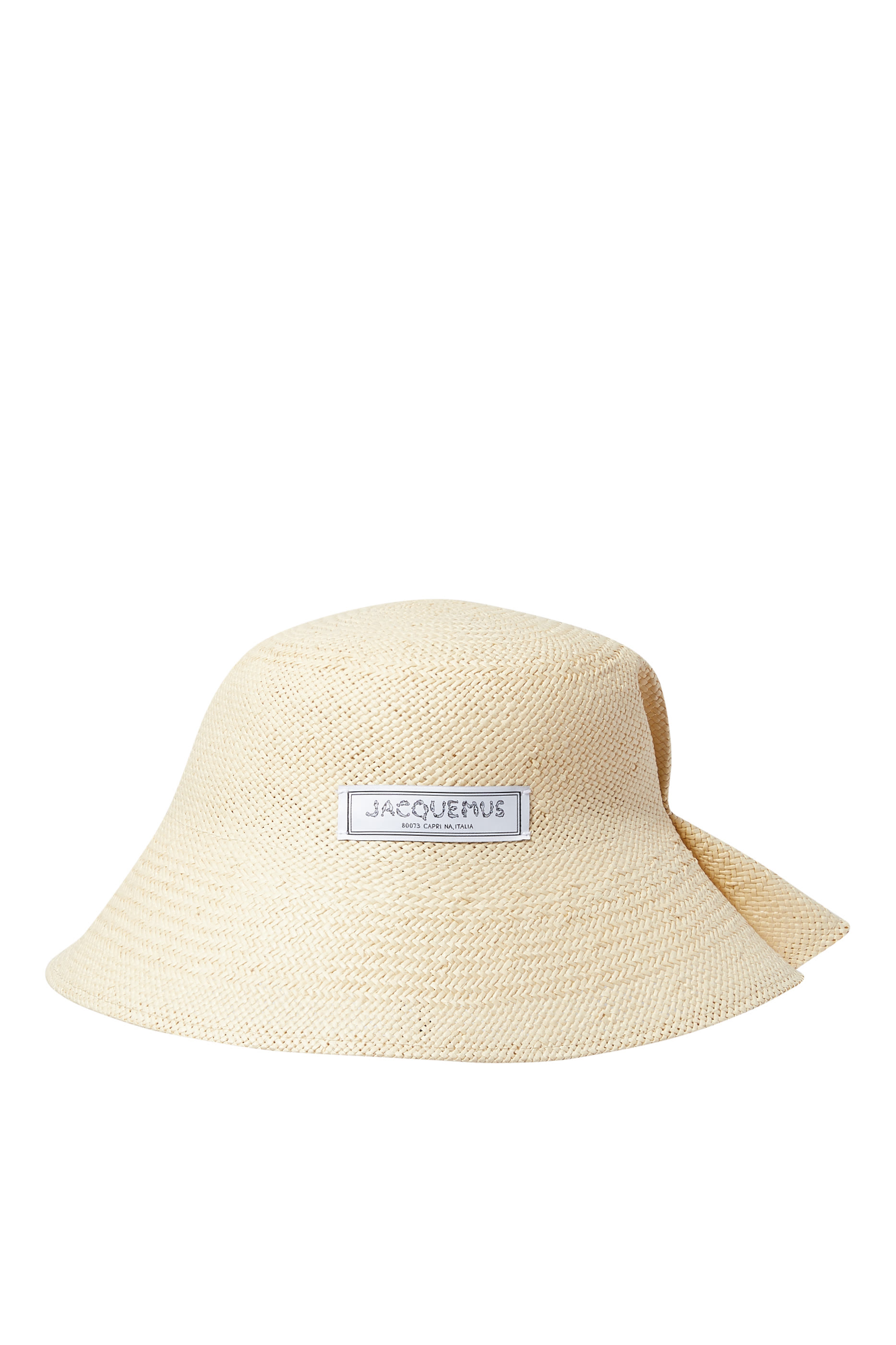 La Chapeau Vela Raffia Bucket Hat