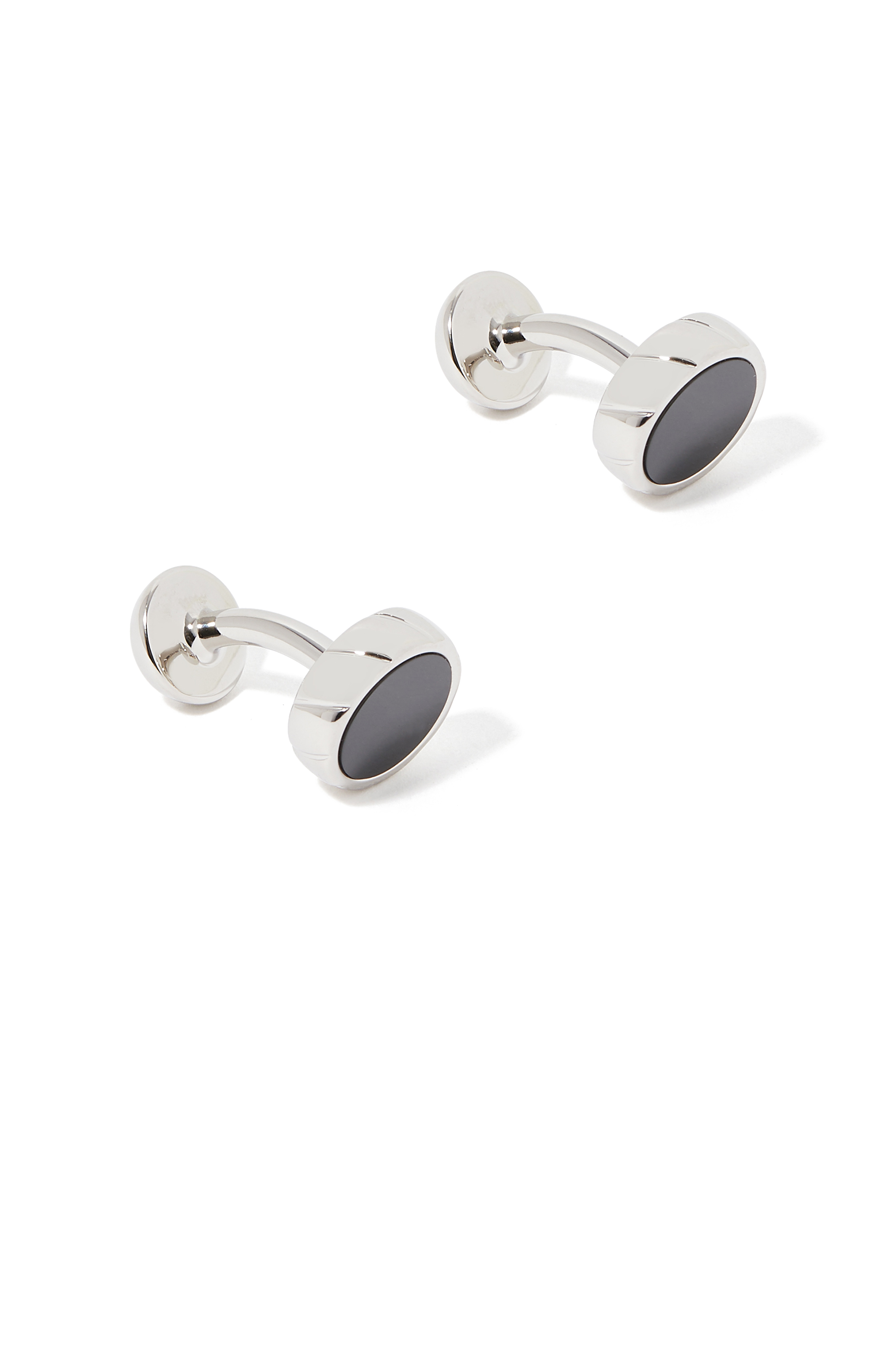 Round Cufflinks in Metal