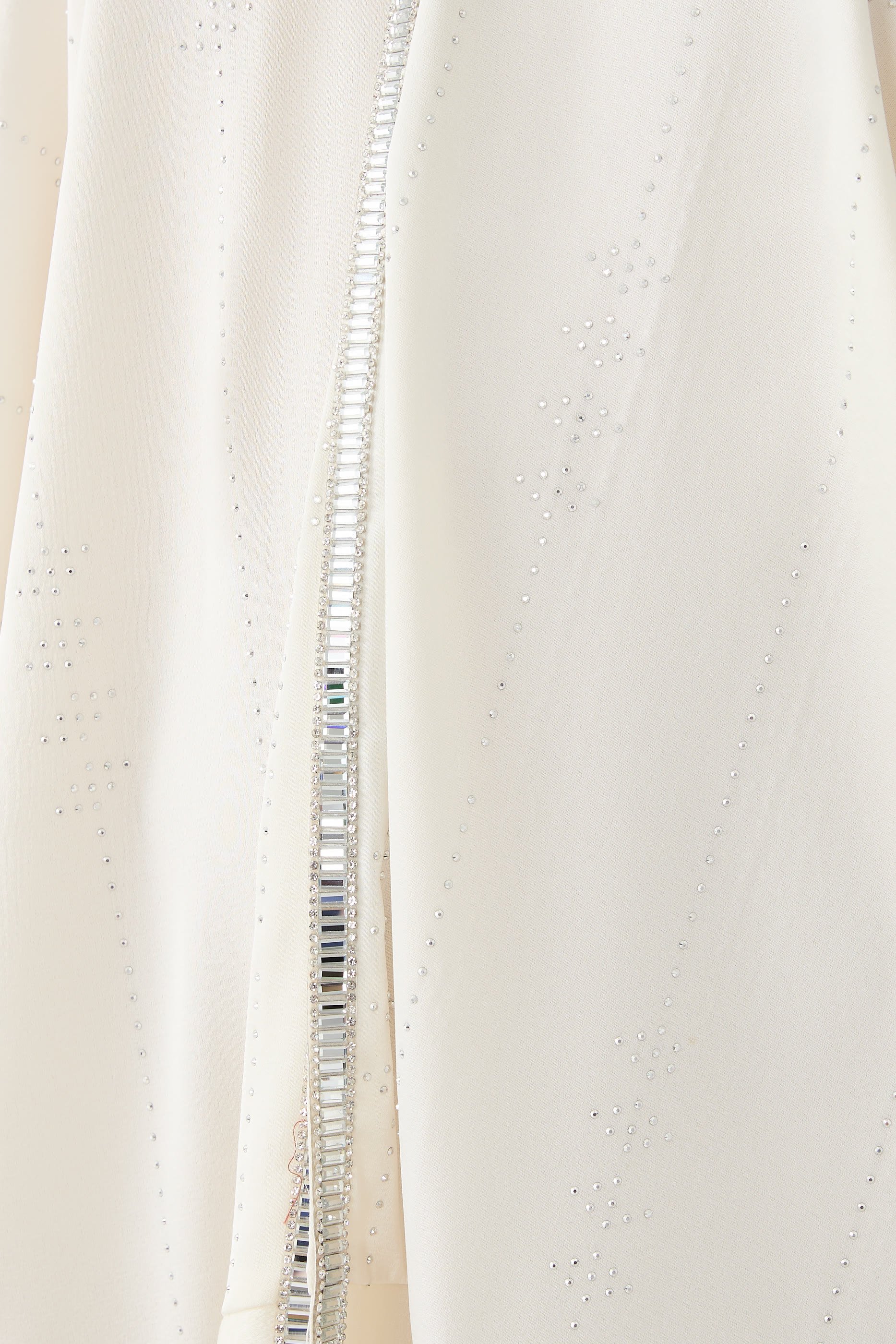 Studded Bisht with Silver Trim