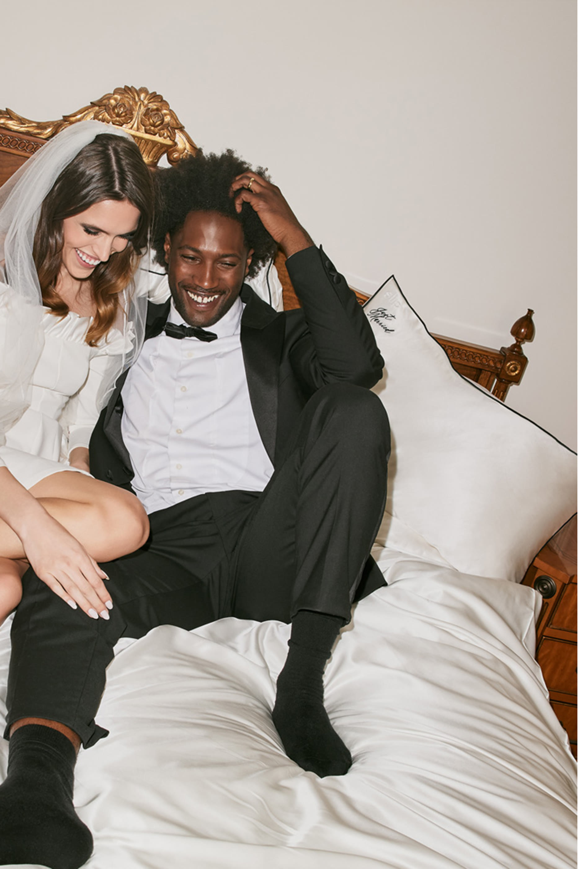 Just Married Pillowcase Set