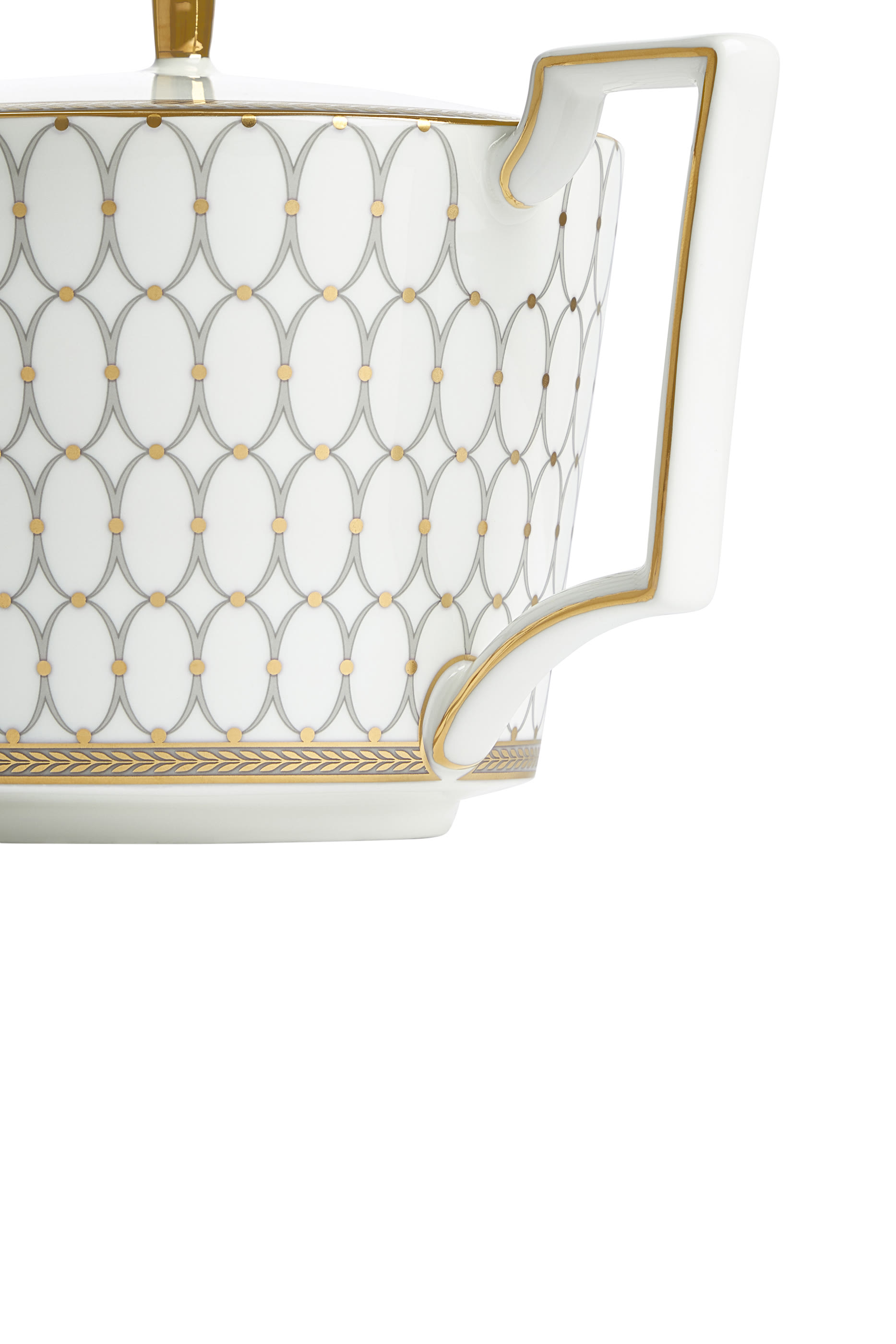 Renaissance Grey Teapot