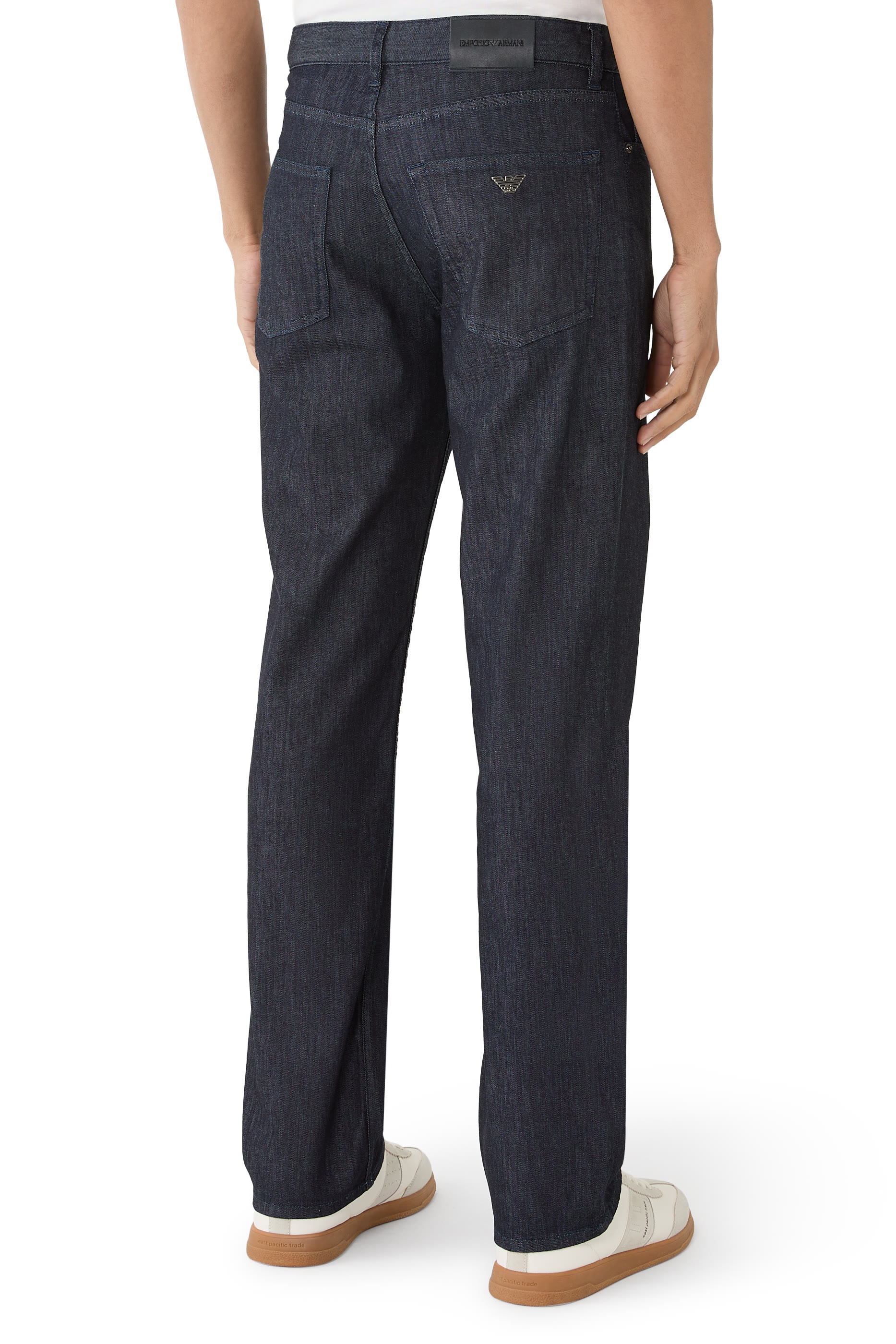 Denim Straight-Fit Jeans