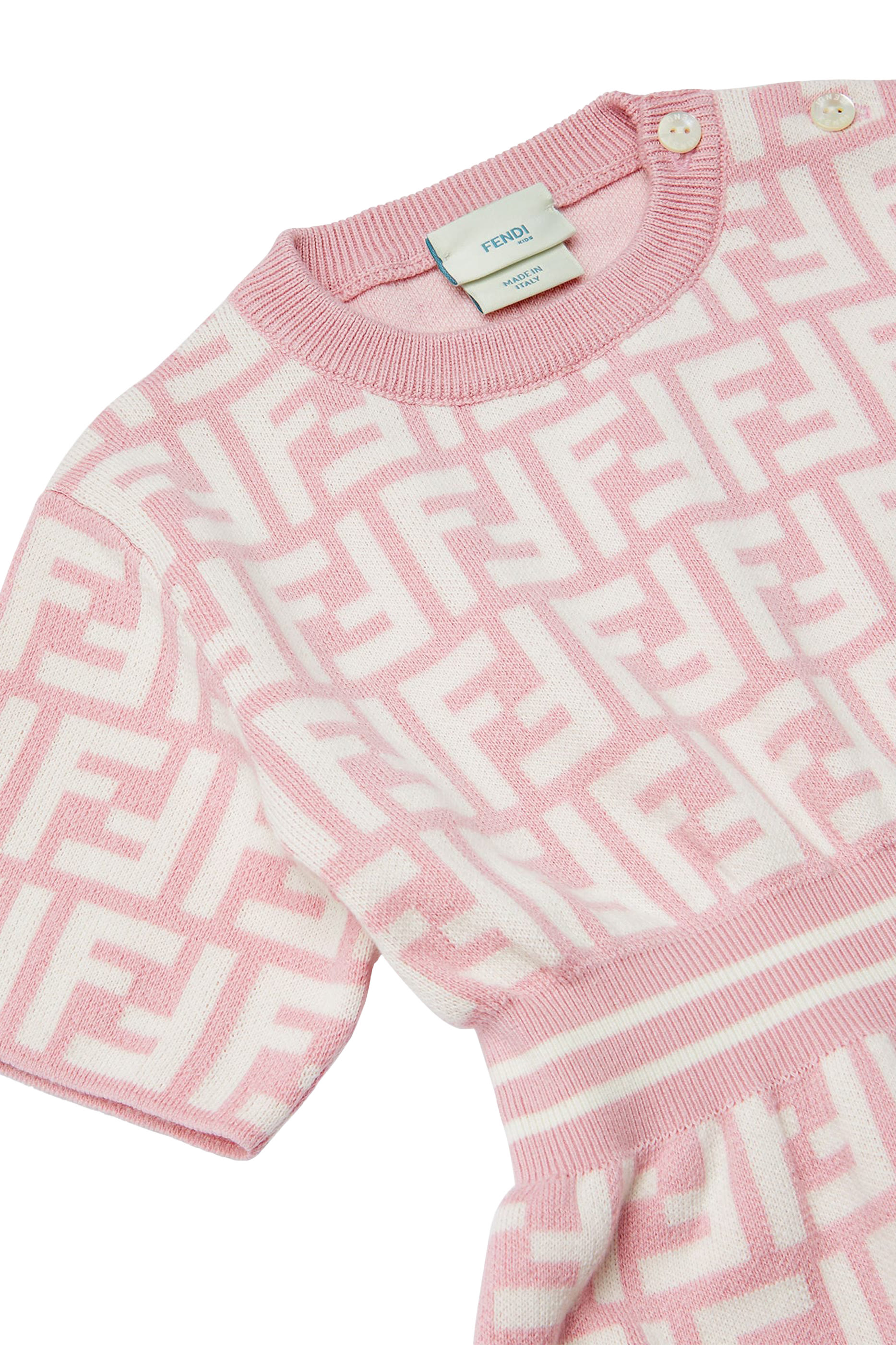 Kids Logo Cotton Jersey Dress