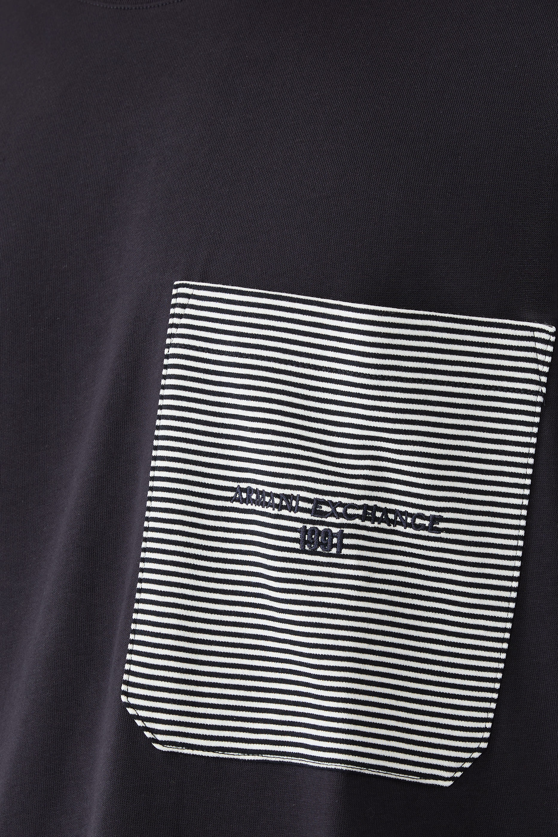 Logo Stripe Side Pocket T-Shirt