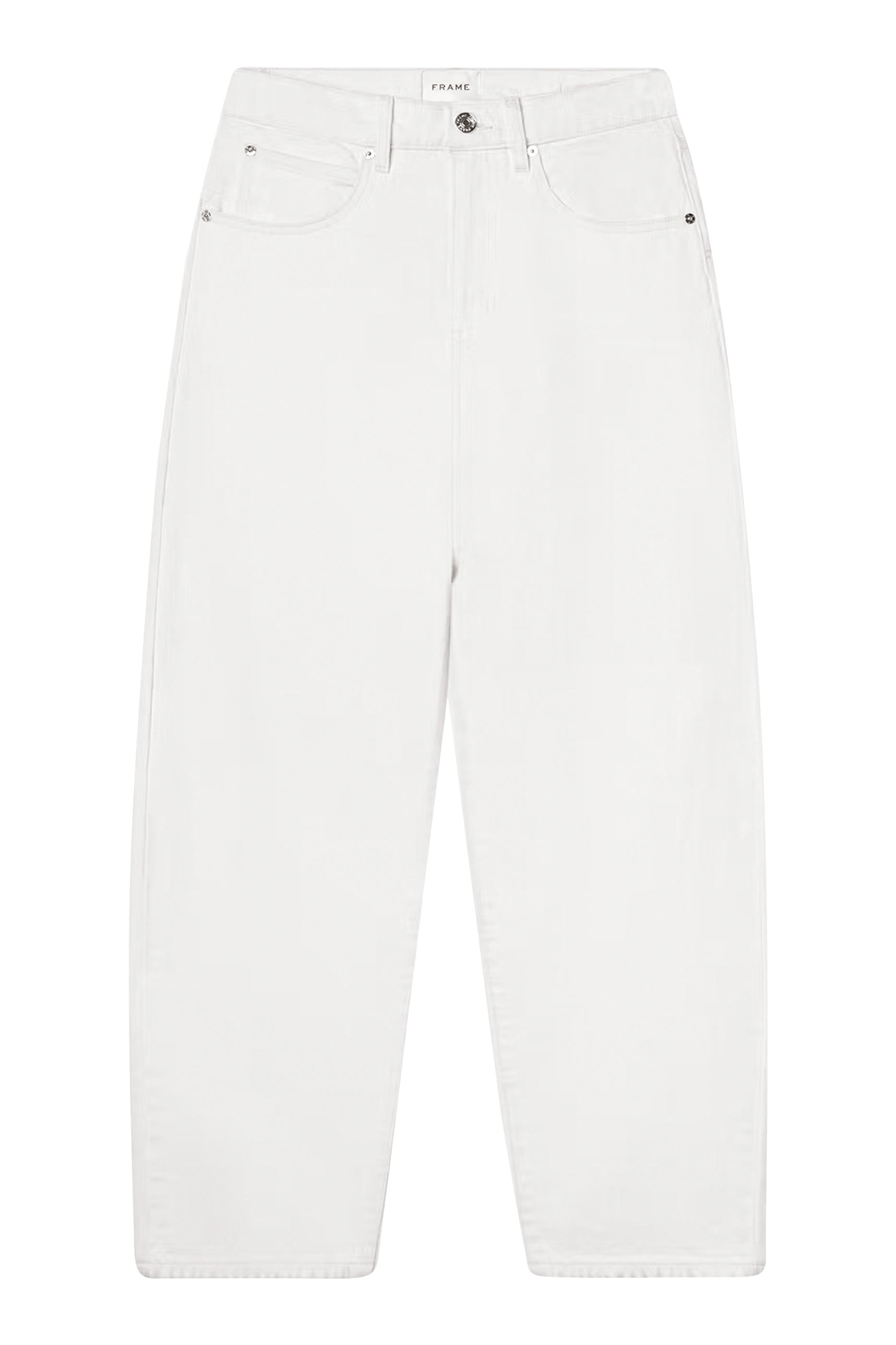 Low-Slung Barrel Jeans