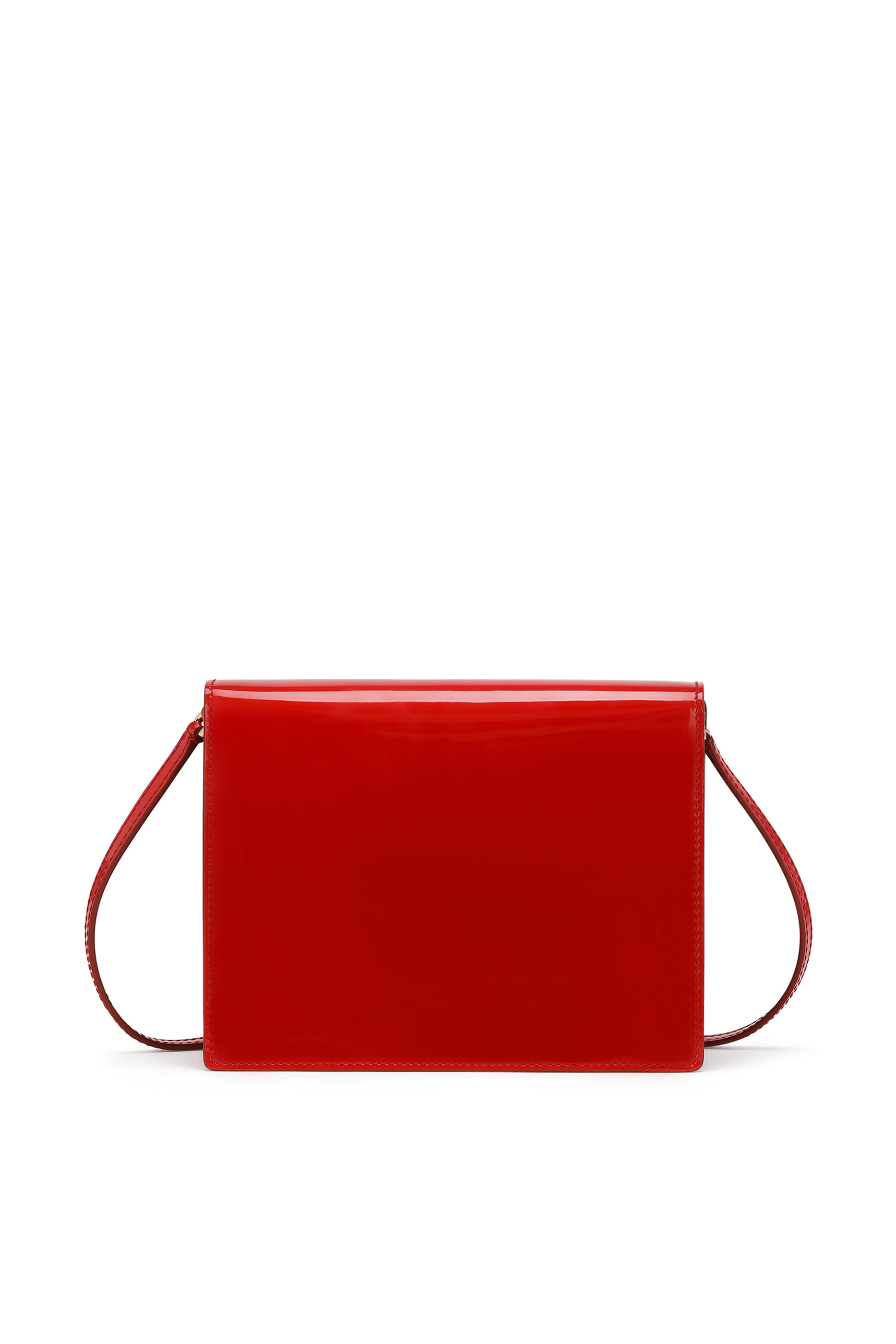 Patent Leather DG Logo Crossbody Bag