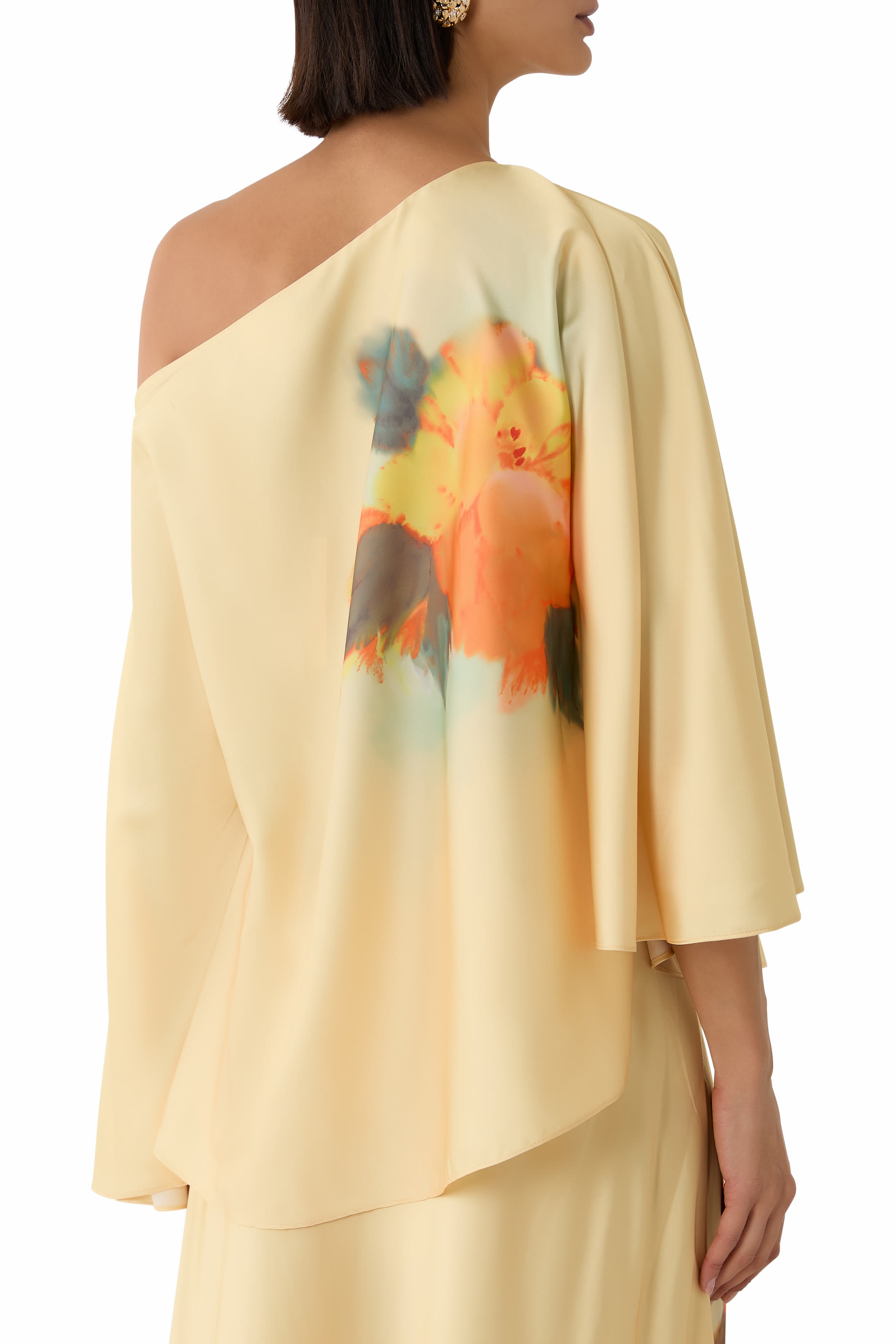  Watercolor Floral Carole Top