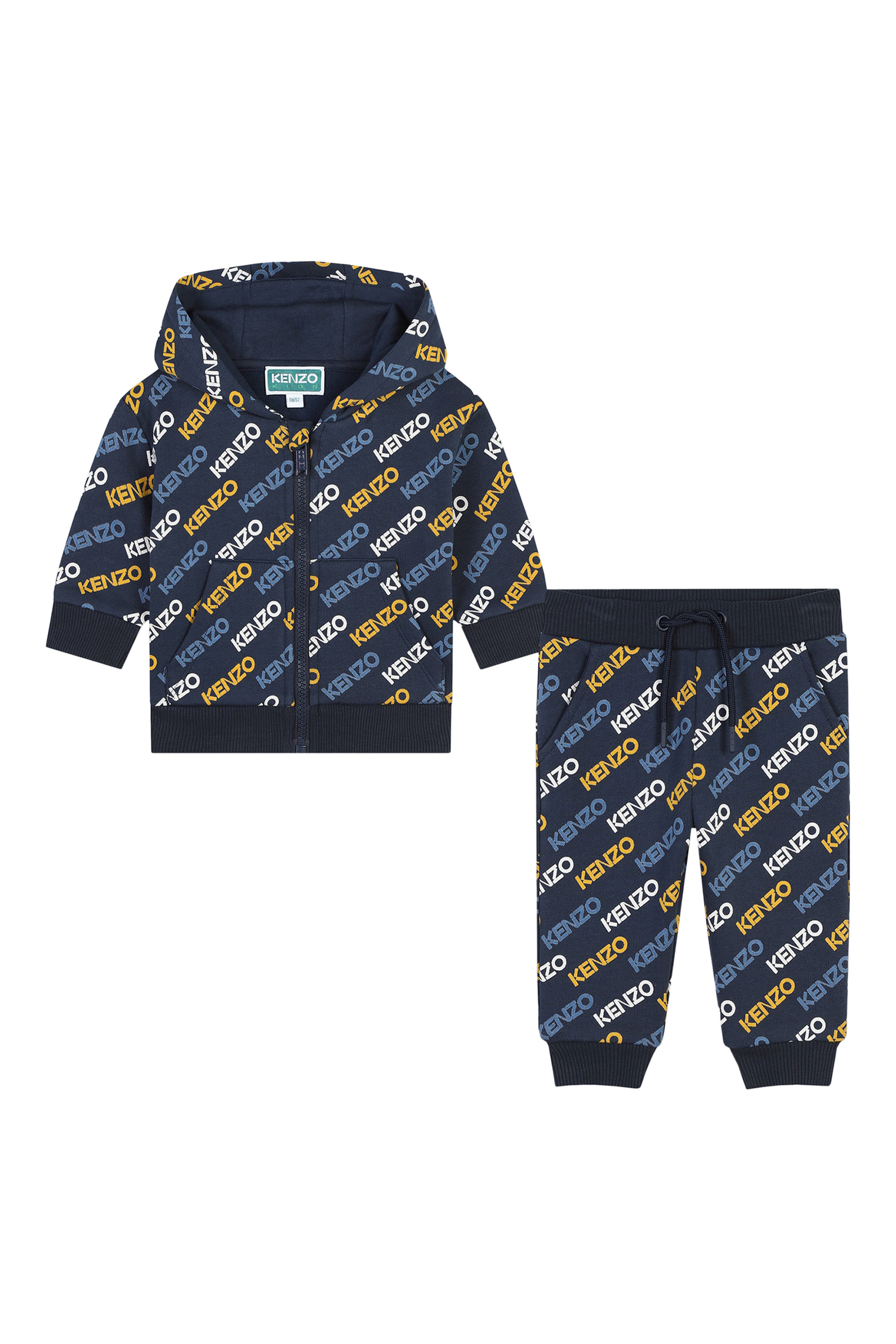 Kids Logo-Print Cotton Tracksuit