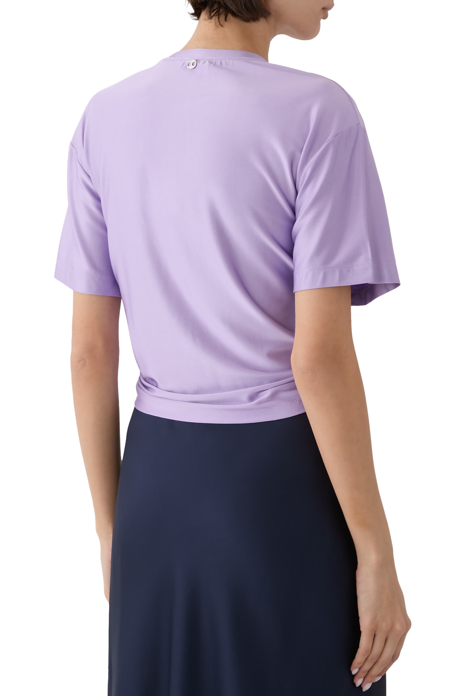 Crystal Embellished Piercing T-shirt