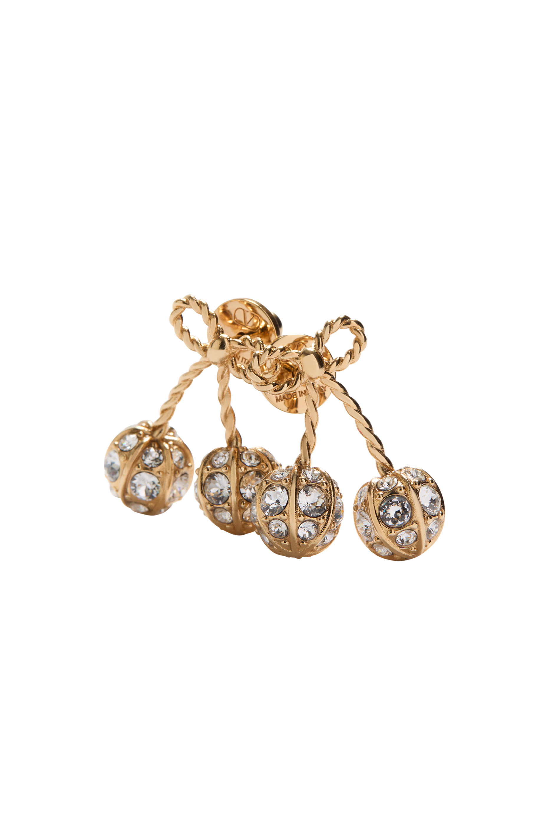 Cherryfic Metal and Swarovski® Crystal Earrings