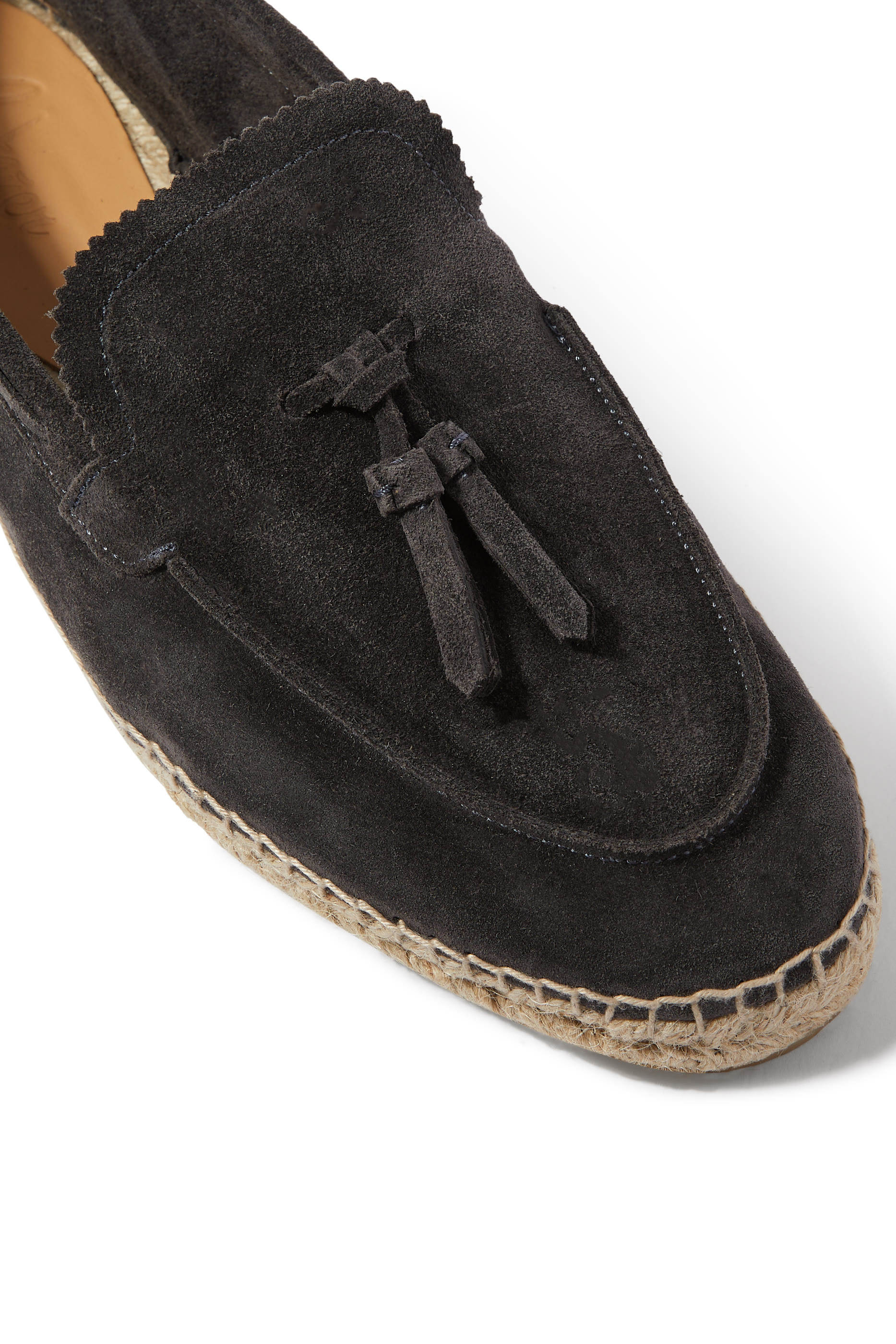 Flat Suede Espadrilles