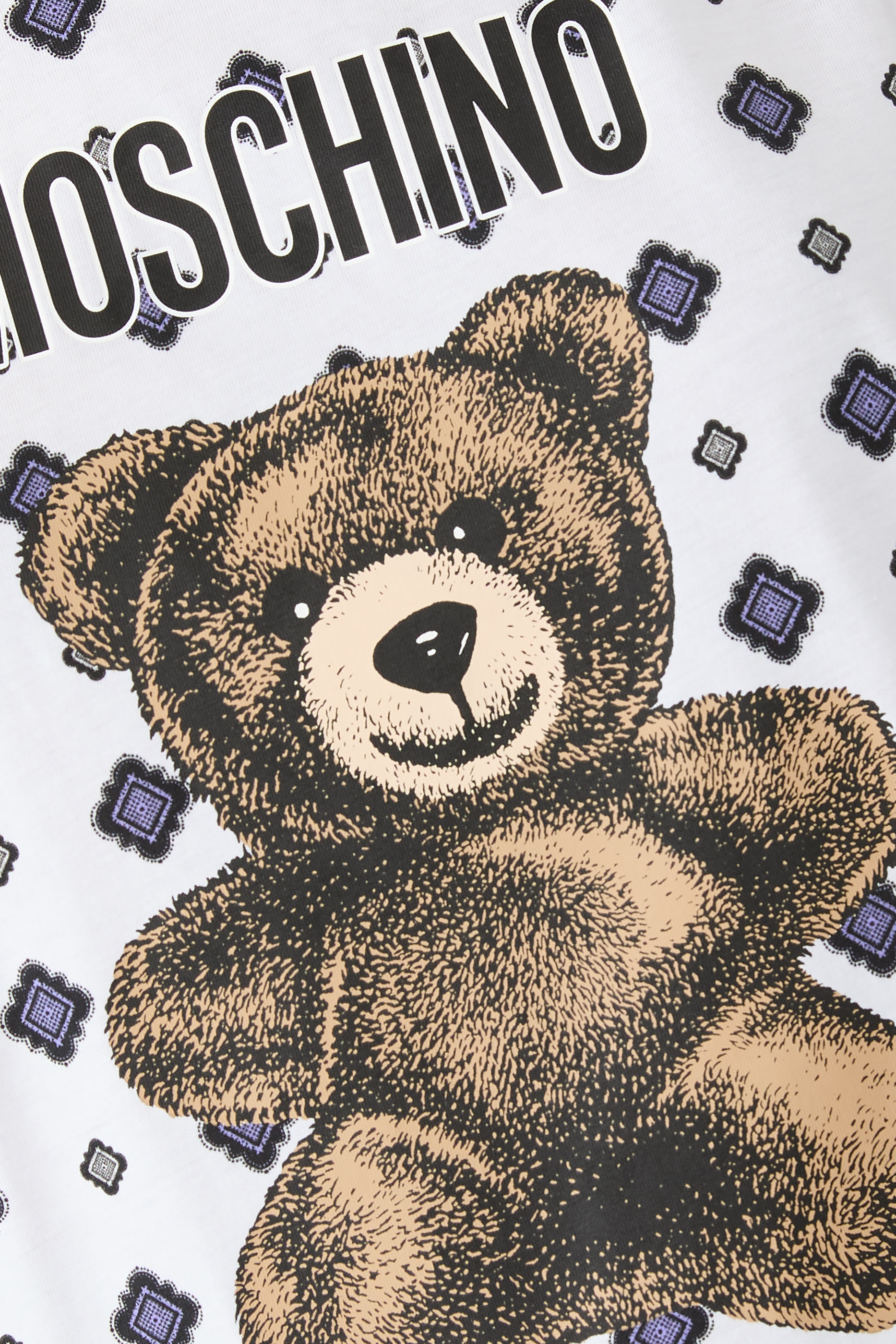  Logo Teddy Print T-Shirt