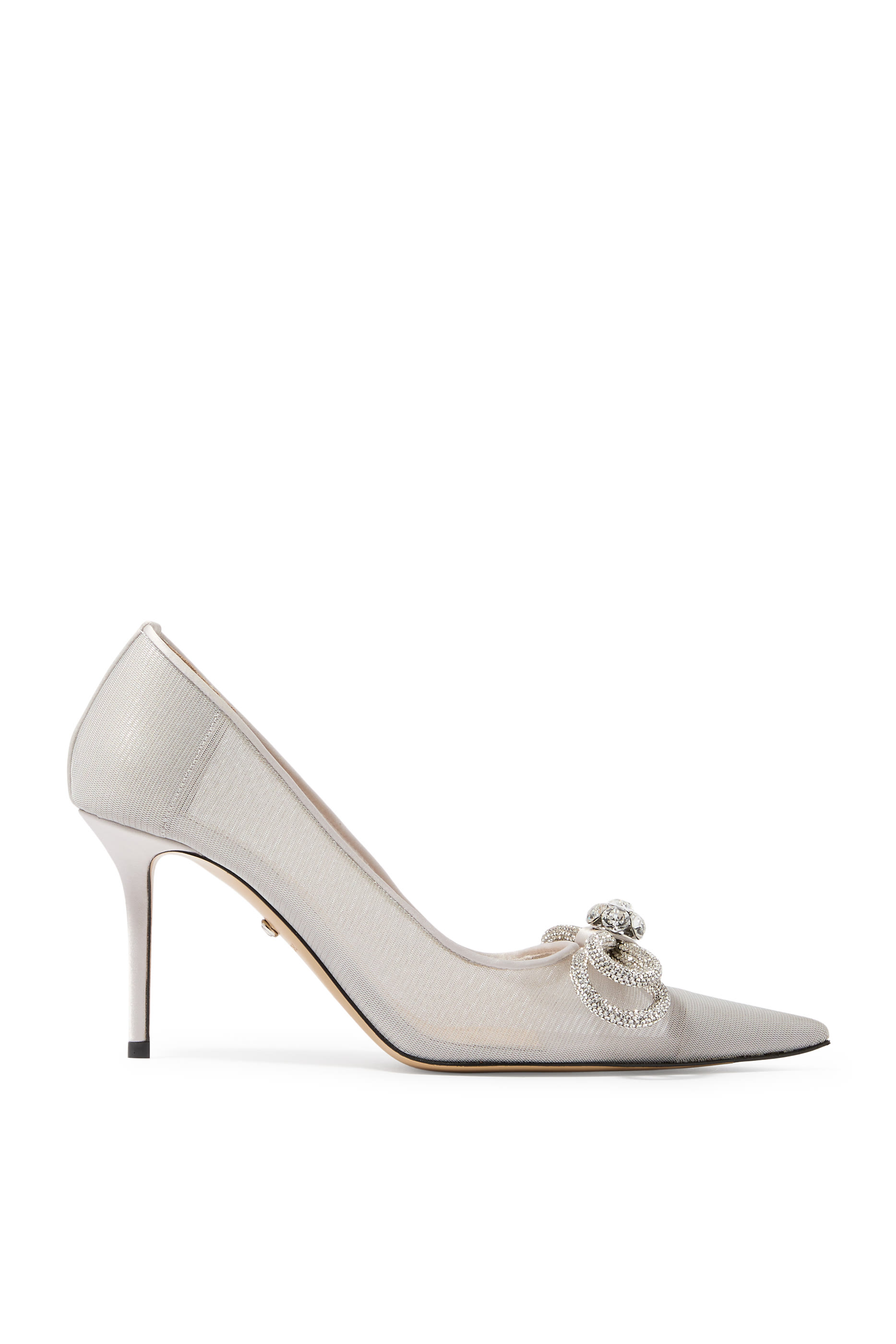  Double Bow 85 Mesh Pumps