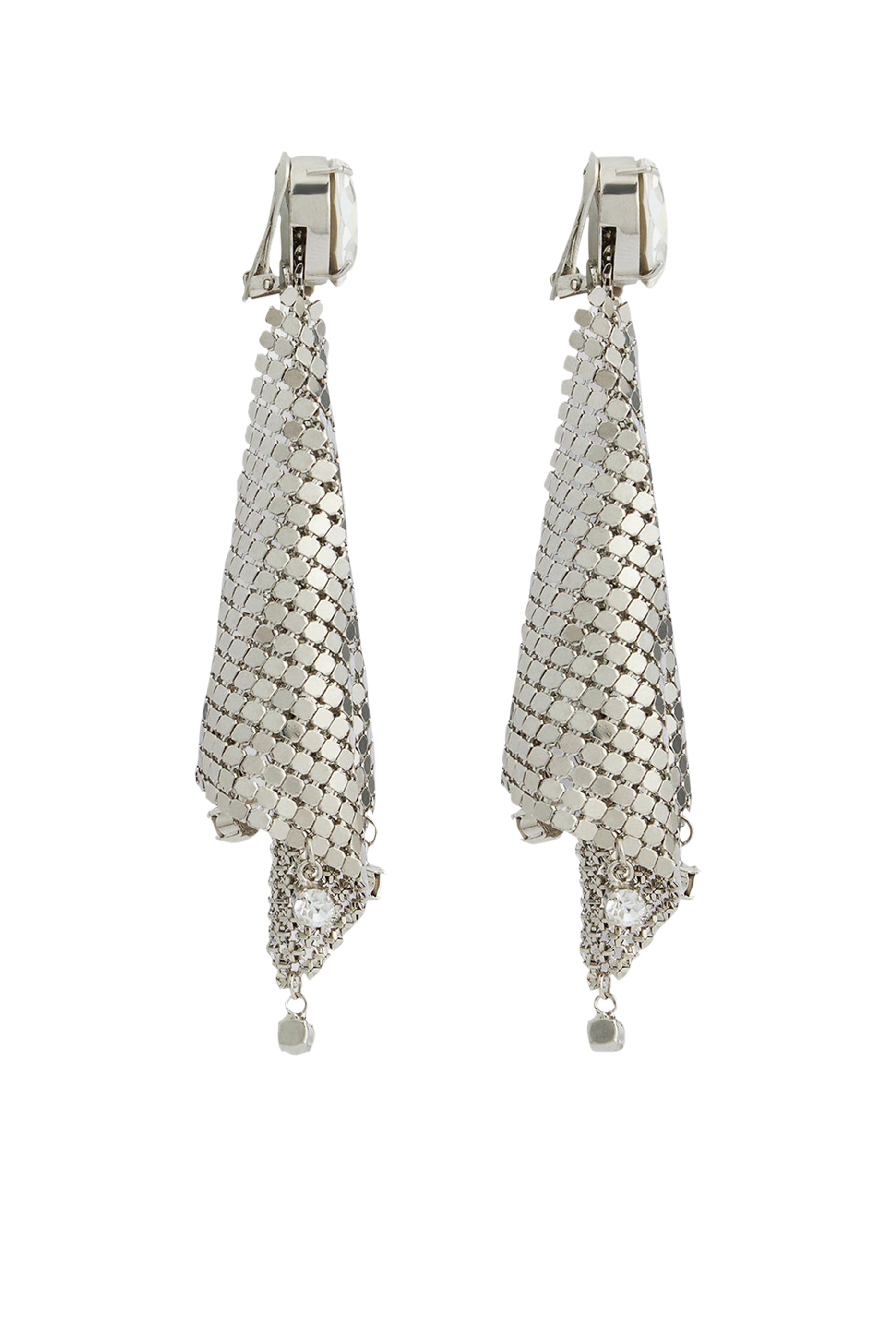Pixel Strass Drop Earrings