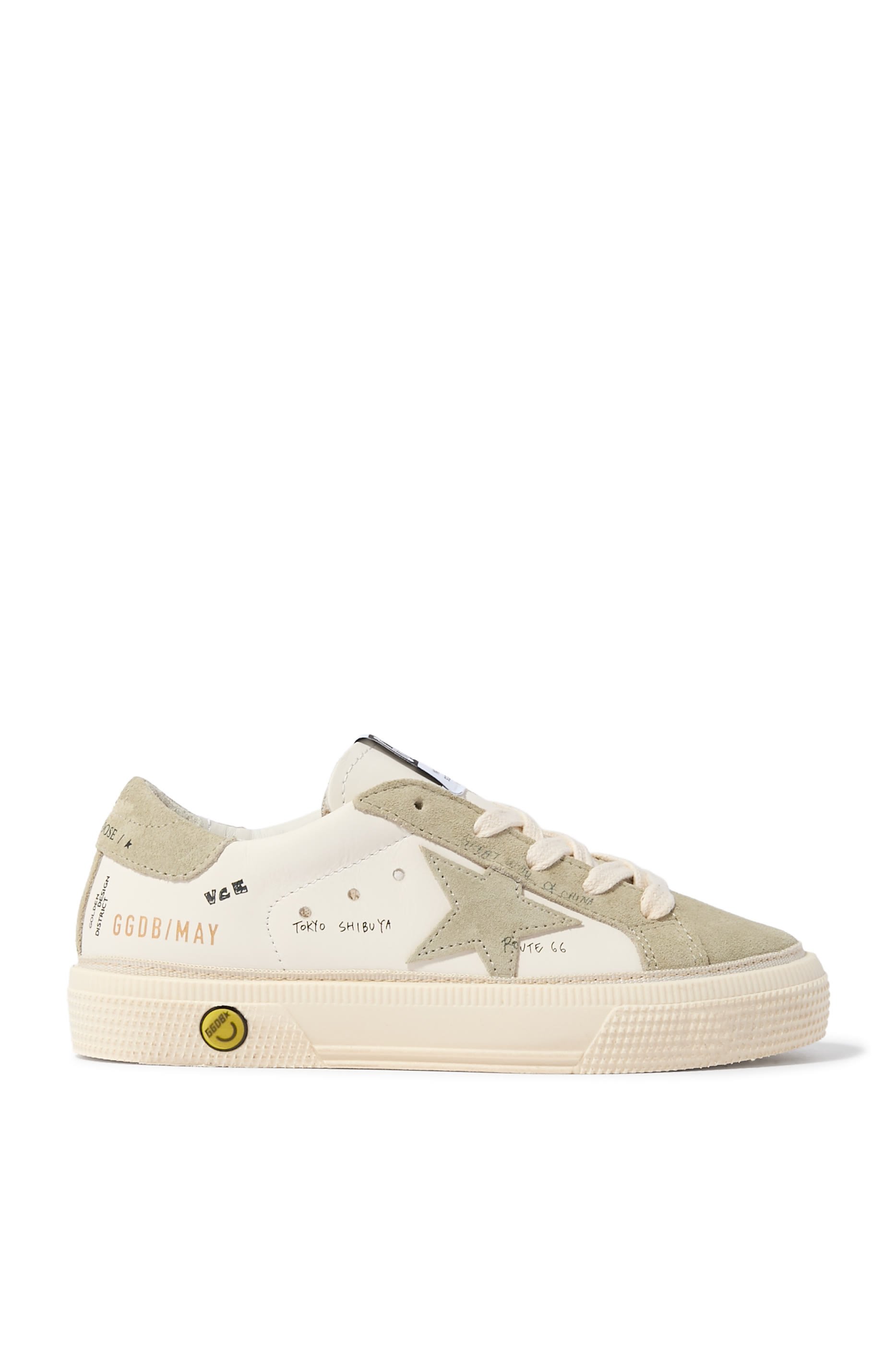 Kids May Leather Sneakers