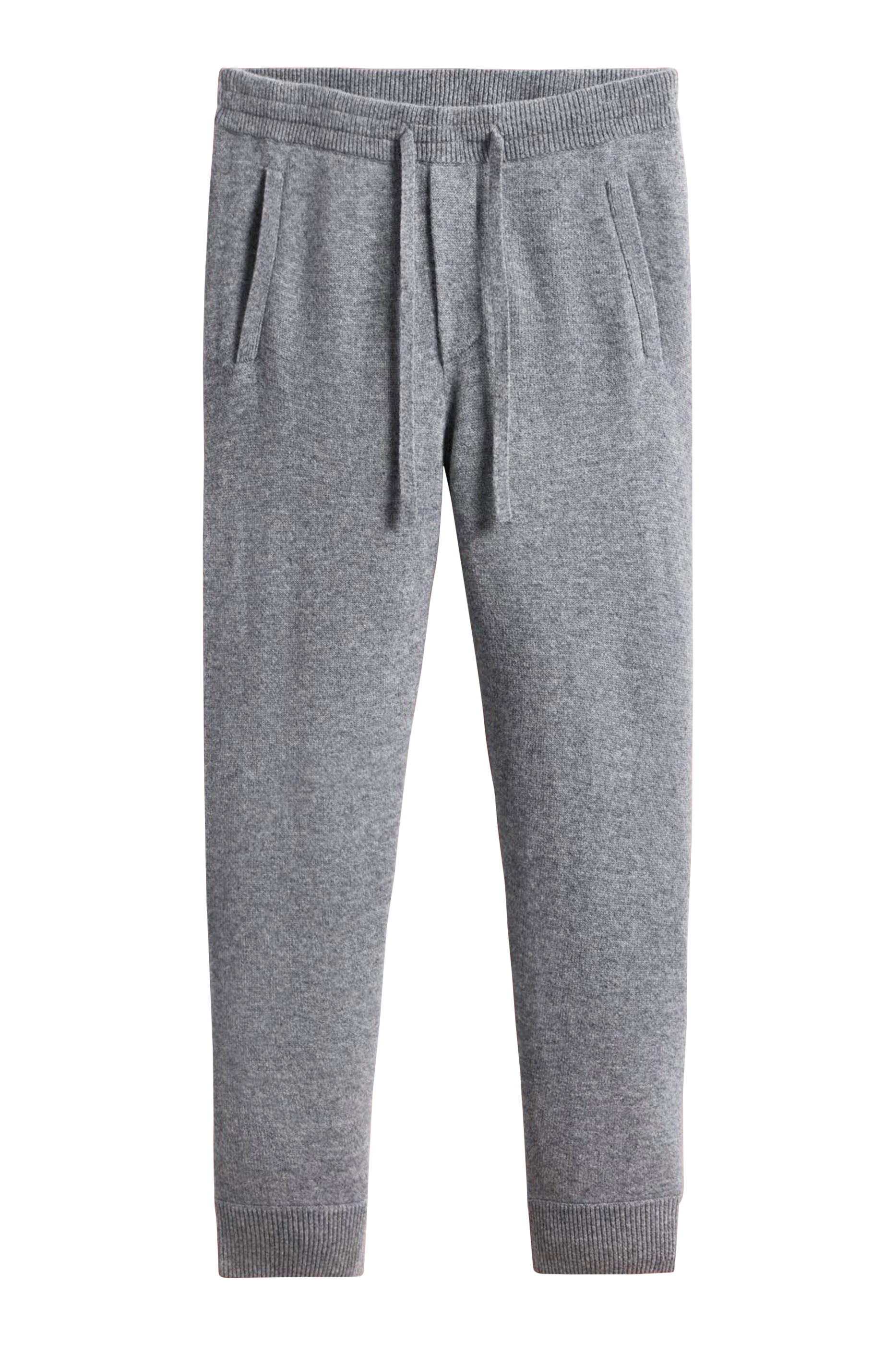 Recycled Cashmere Track Pants with Pockets