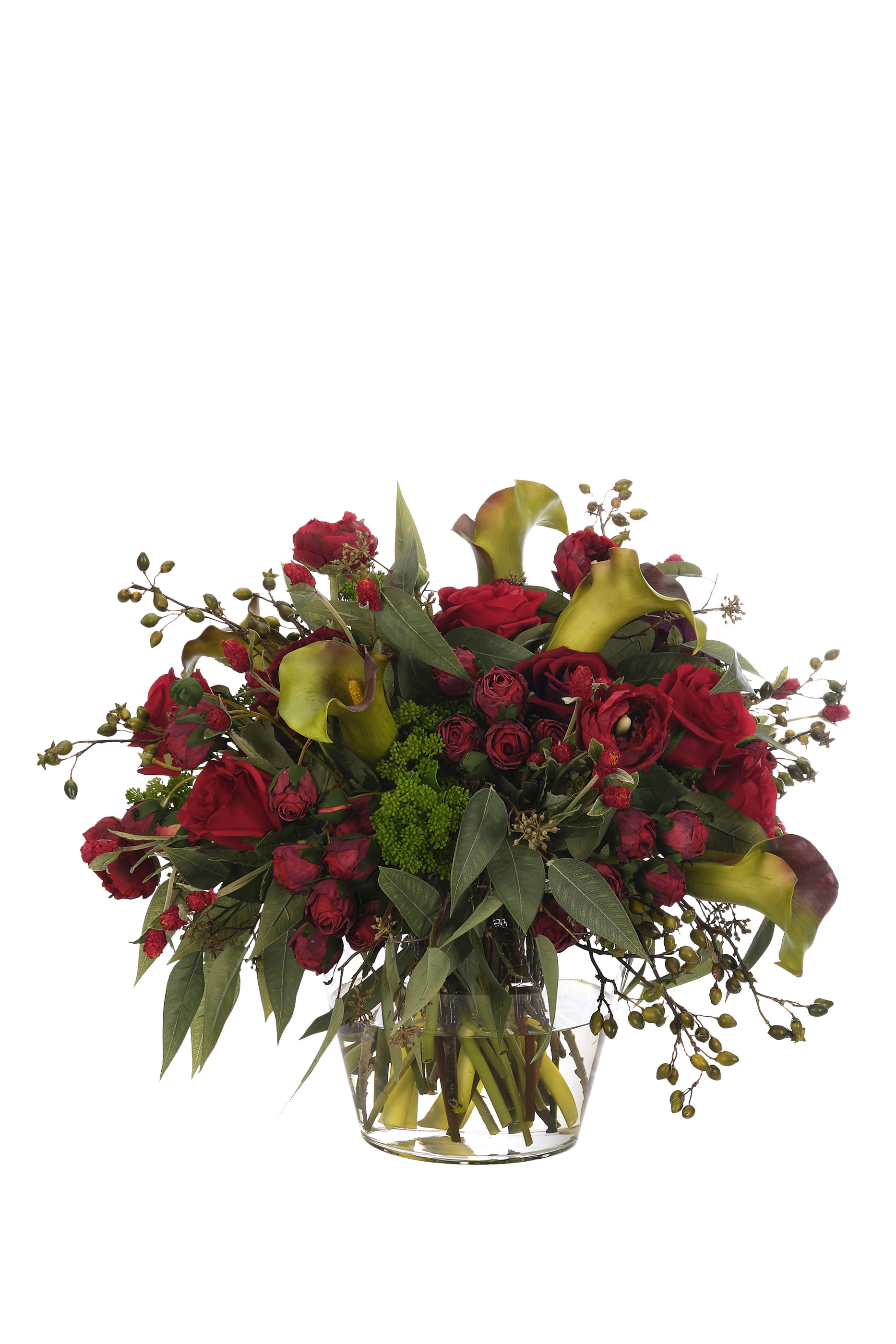 Rose Calla Lily, Faux Watergarden