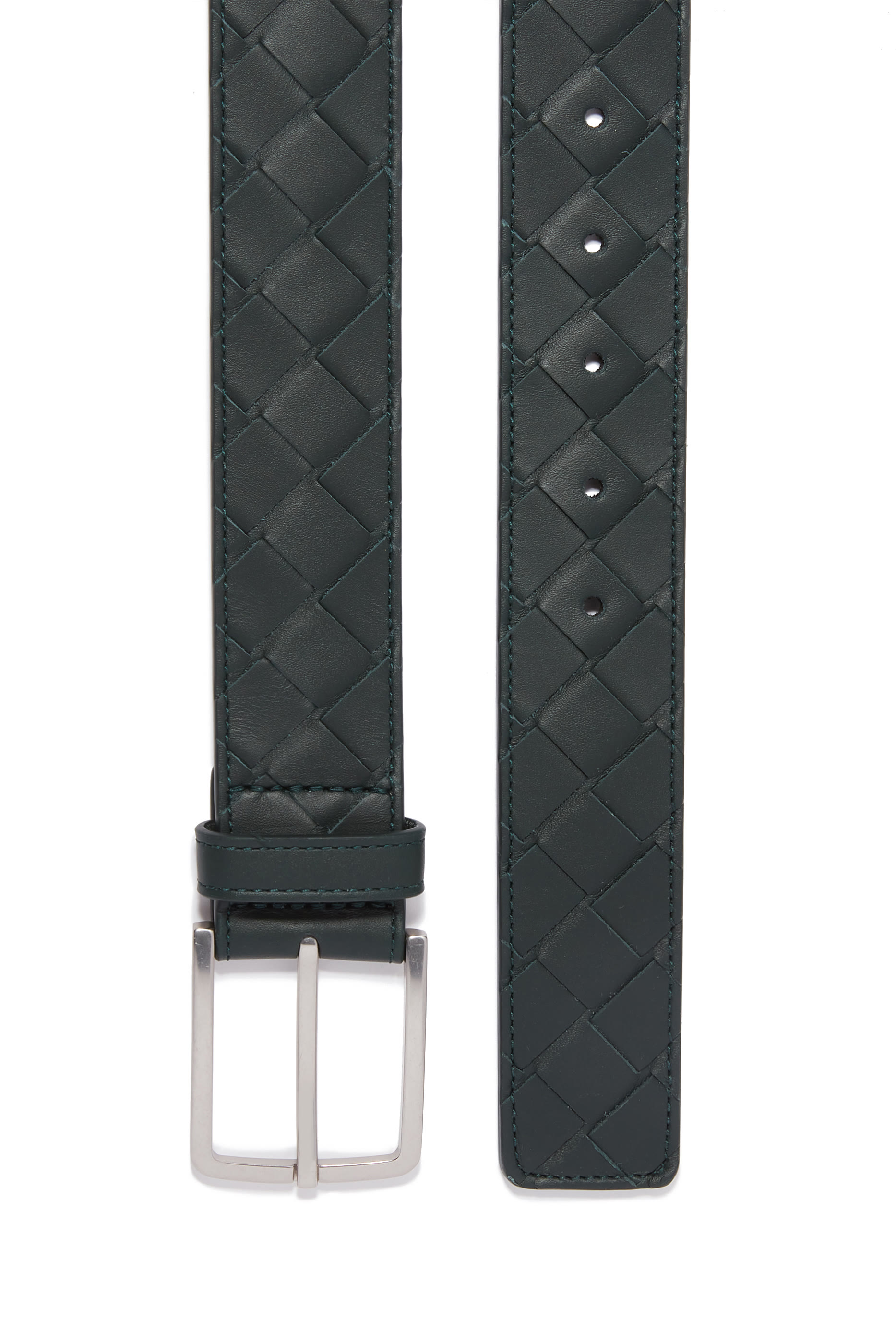 Intreccio Leather Belt
