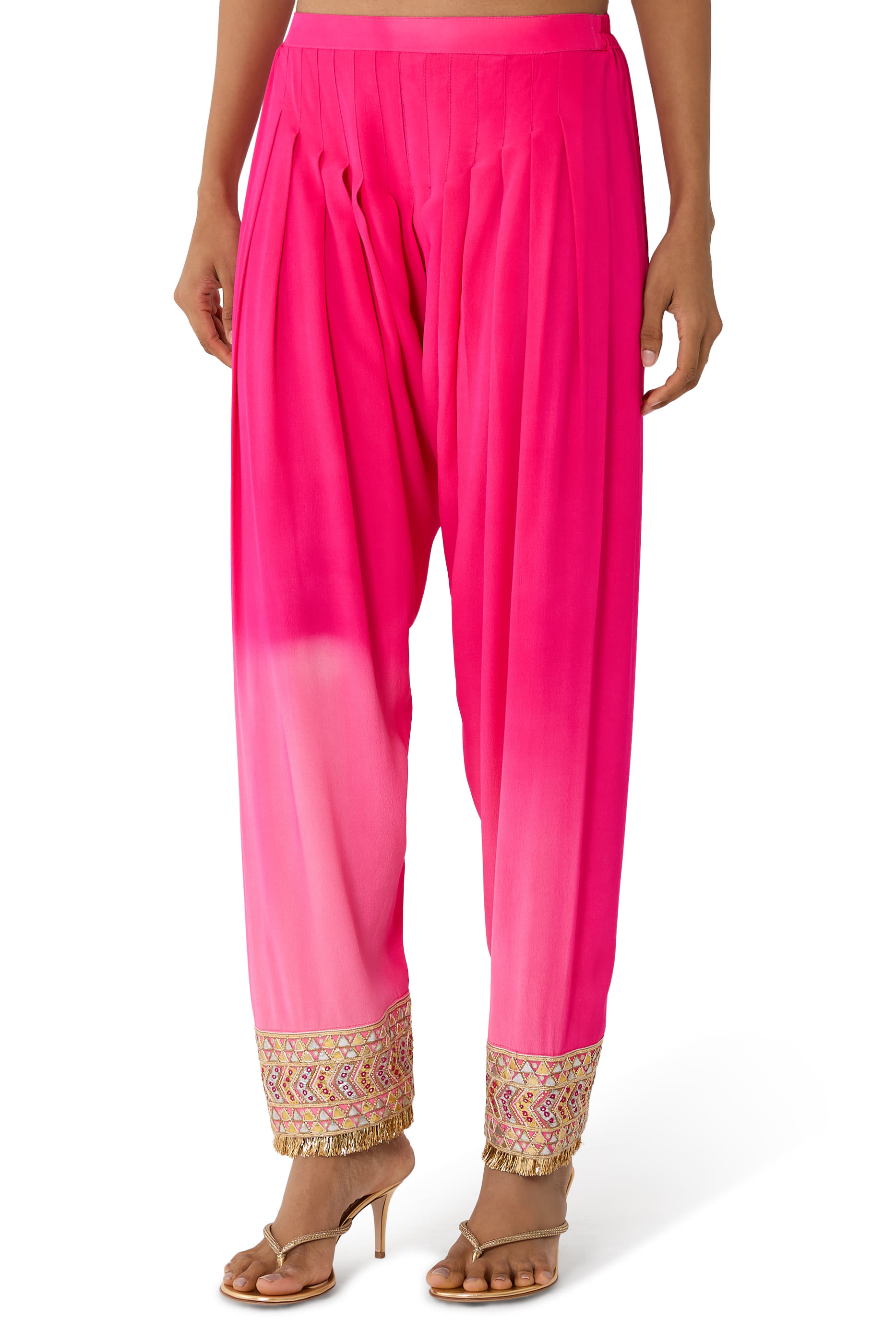  Gota Suit with Pakistani Salwar & Dupatta