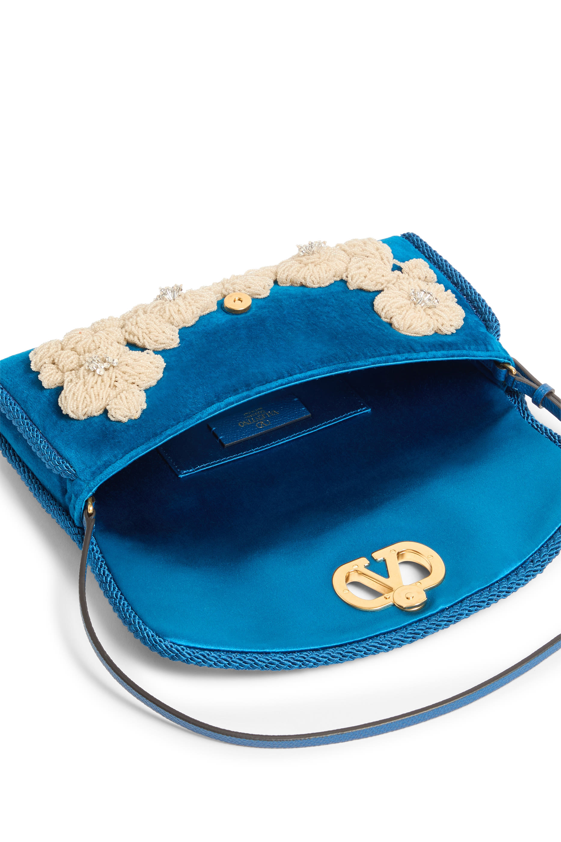  DeVain Embroidered Small Shoulder Bag 
