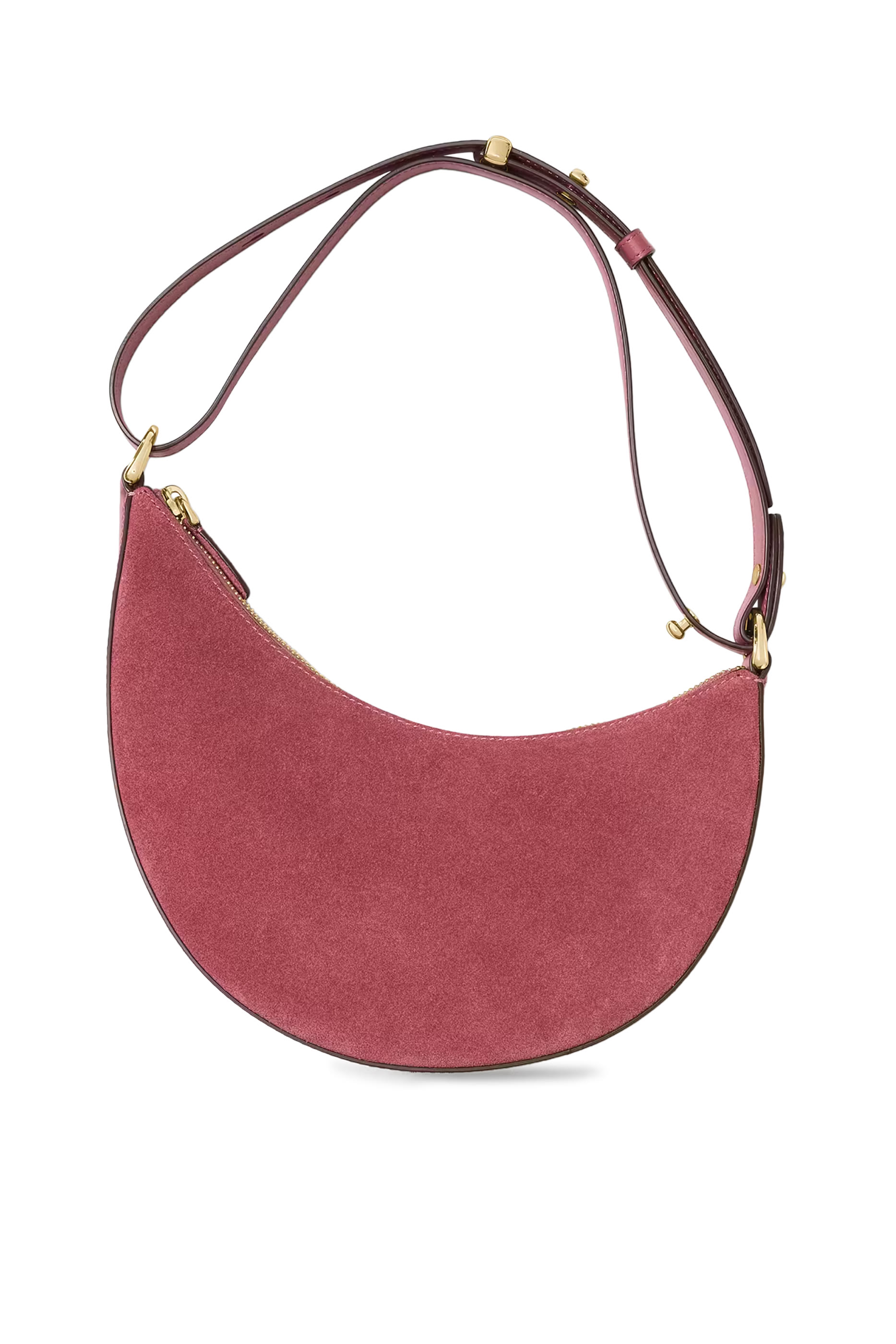 Duo Suede Crossbody Bag