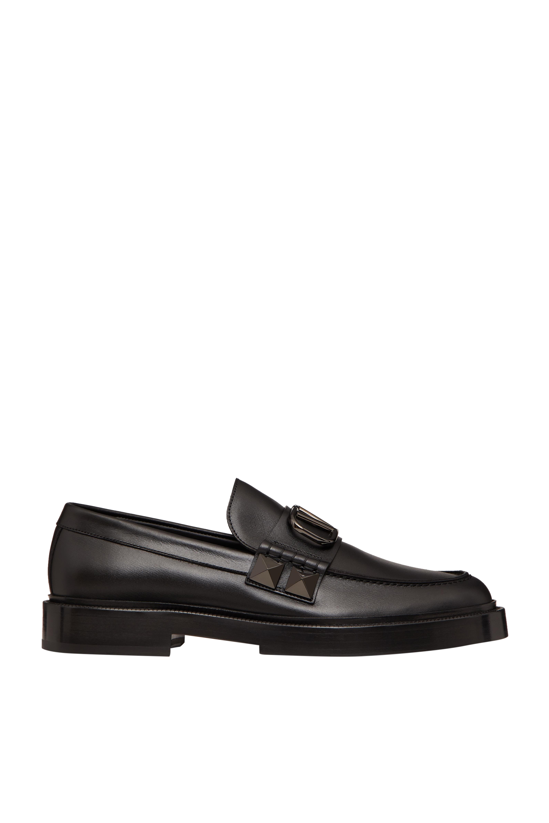 Valentino Garavani VLogo 35 Leather Loafers