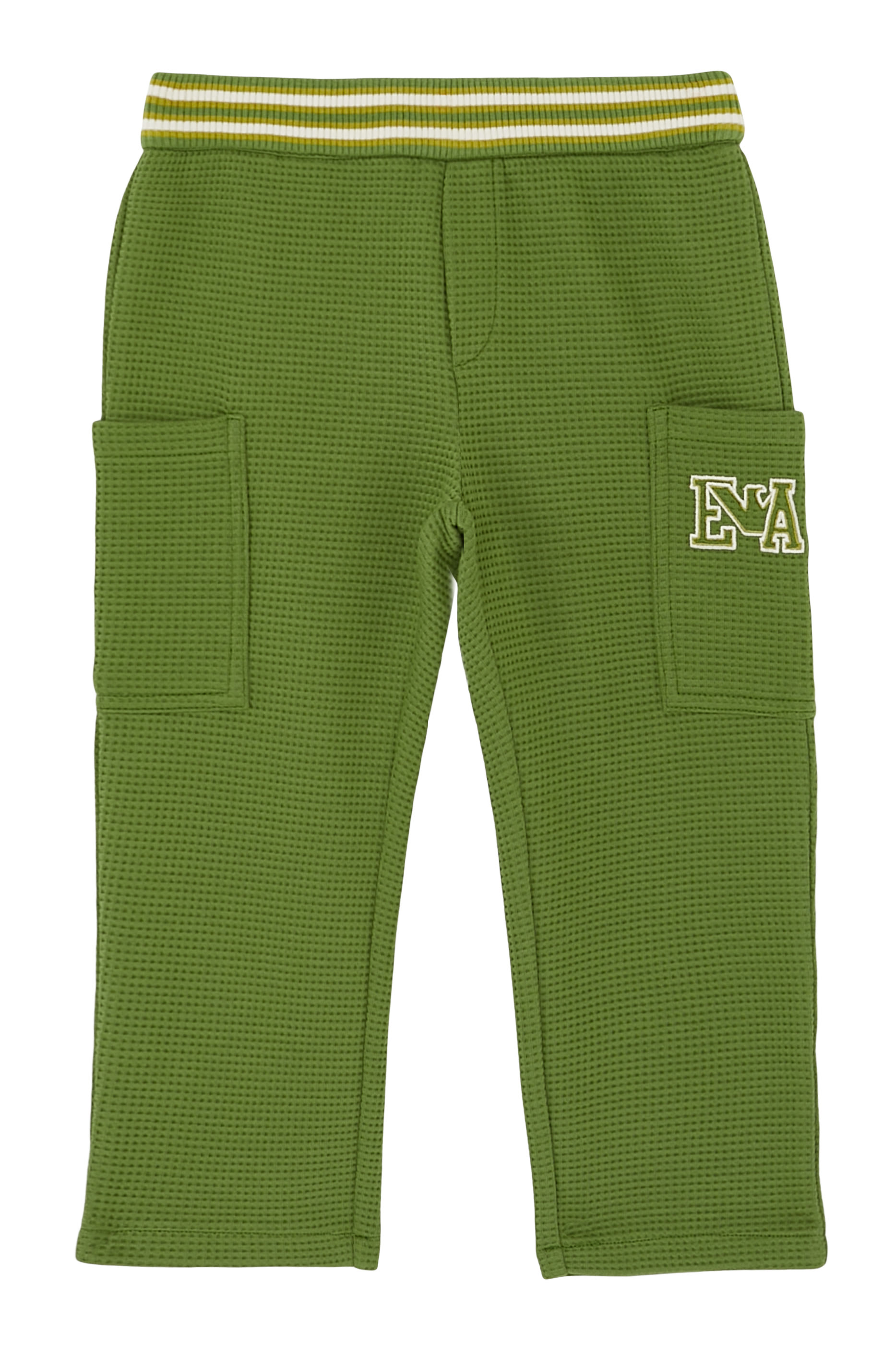 Kids EA Logo Straight Leg Pants