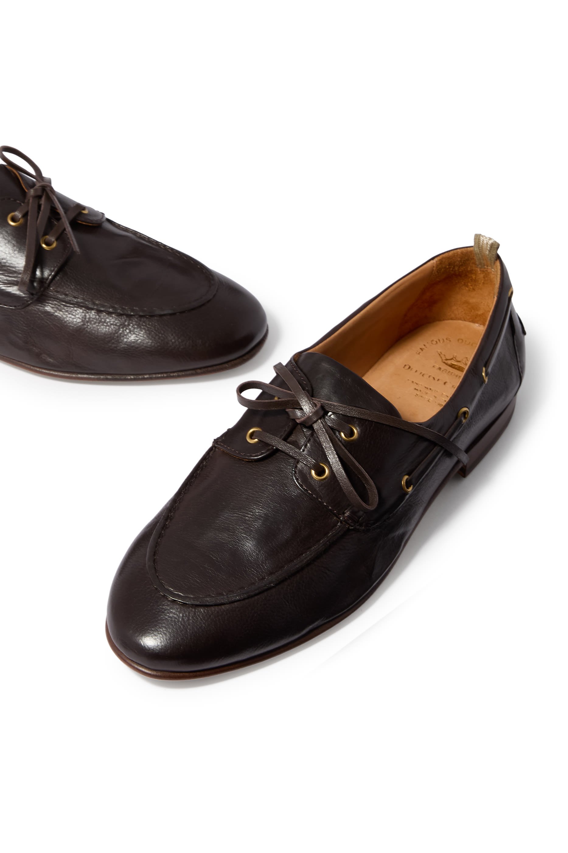 TWIST 001 Leather Penny Loafers