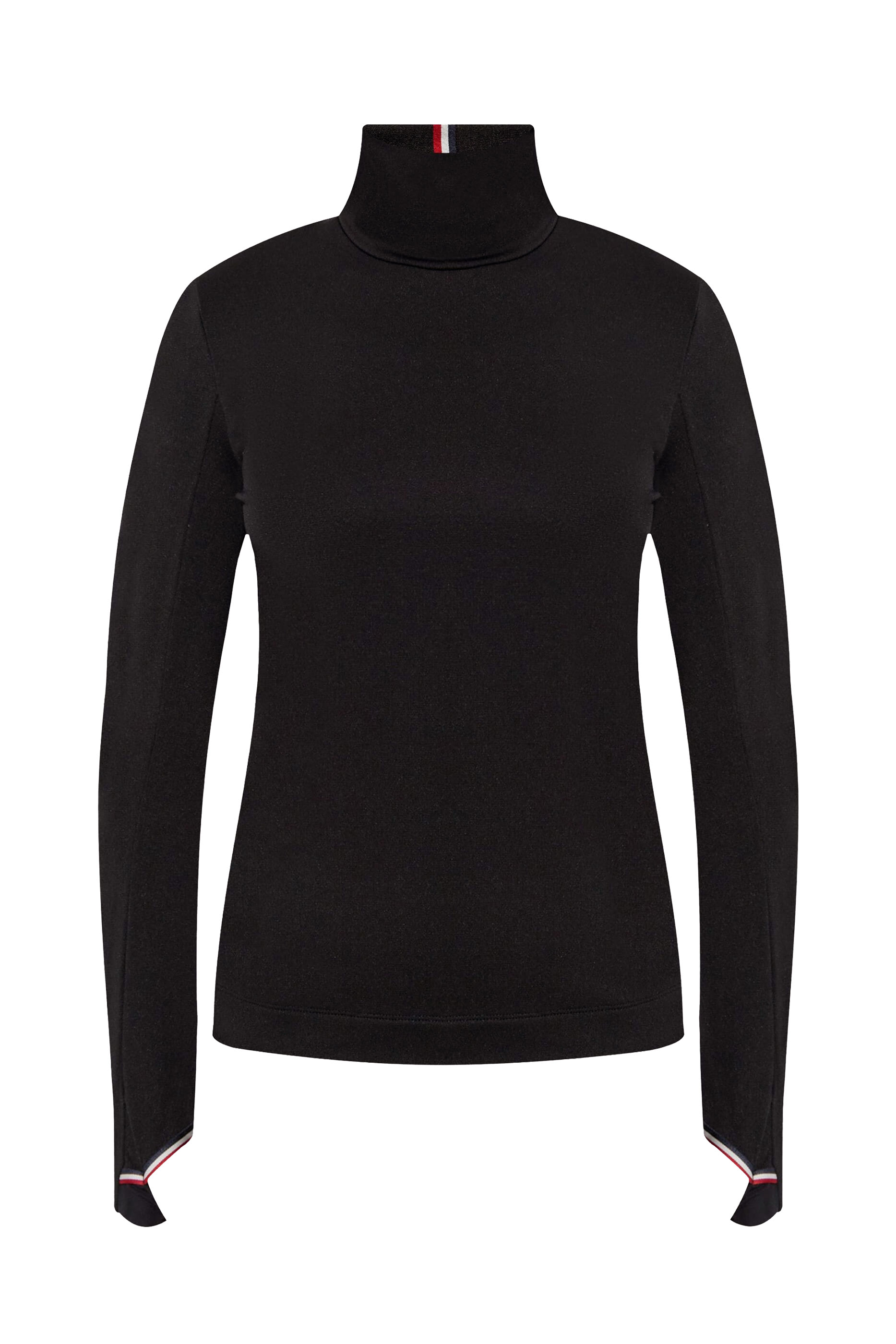 Jersey Turtleneck Top