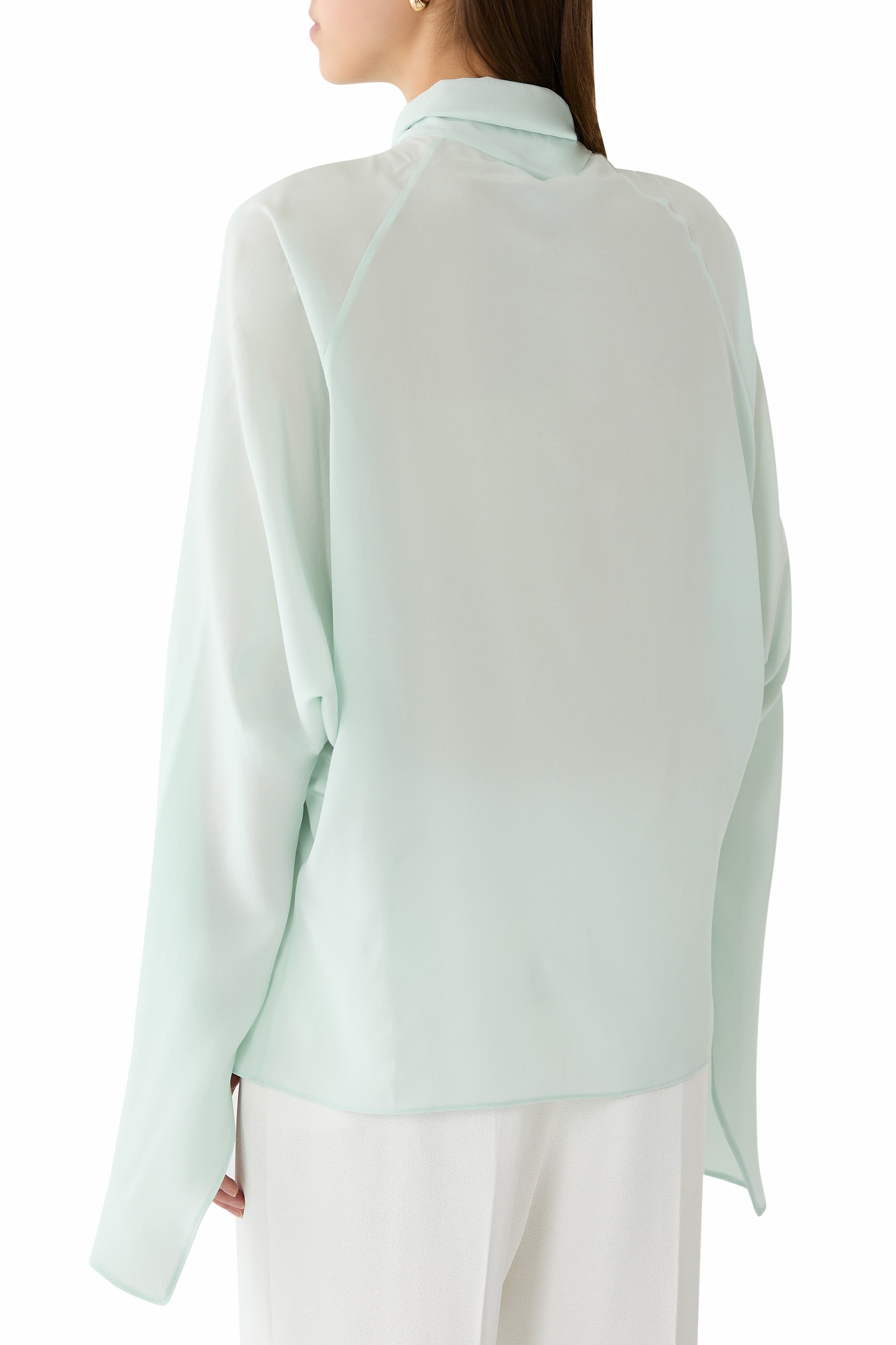 Tie-Neck Shirt