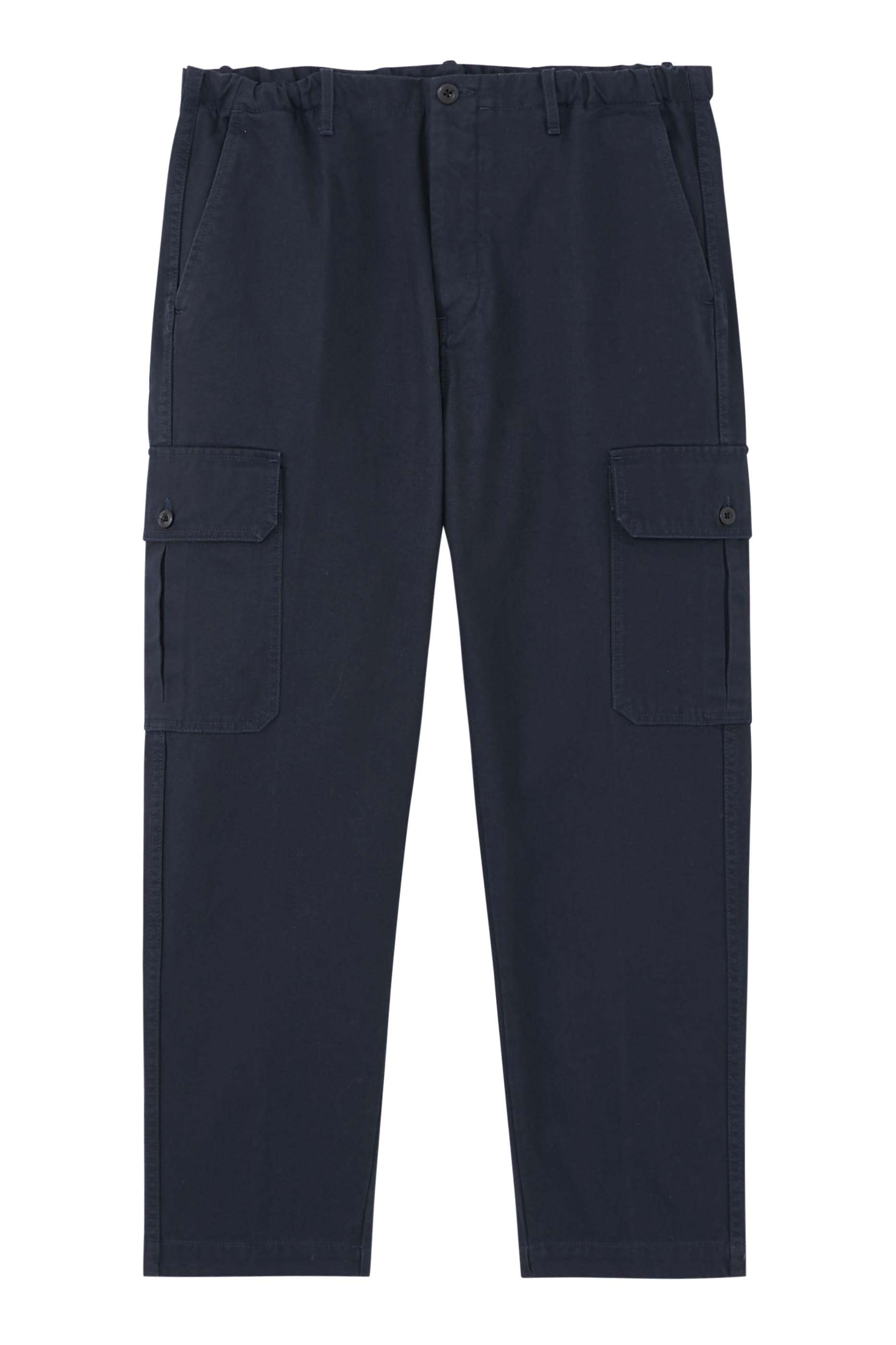 Regular-Fit Tricotine Trousers