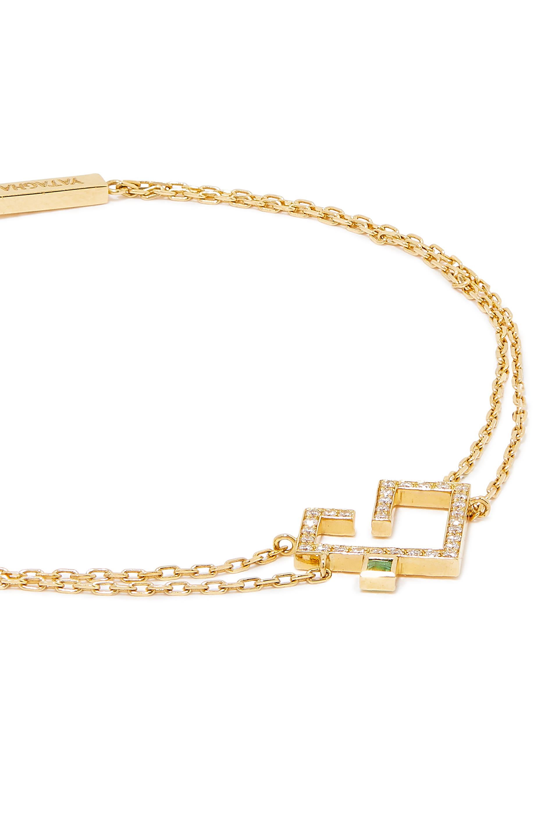 Hubb Bracelet with Emerald