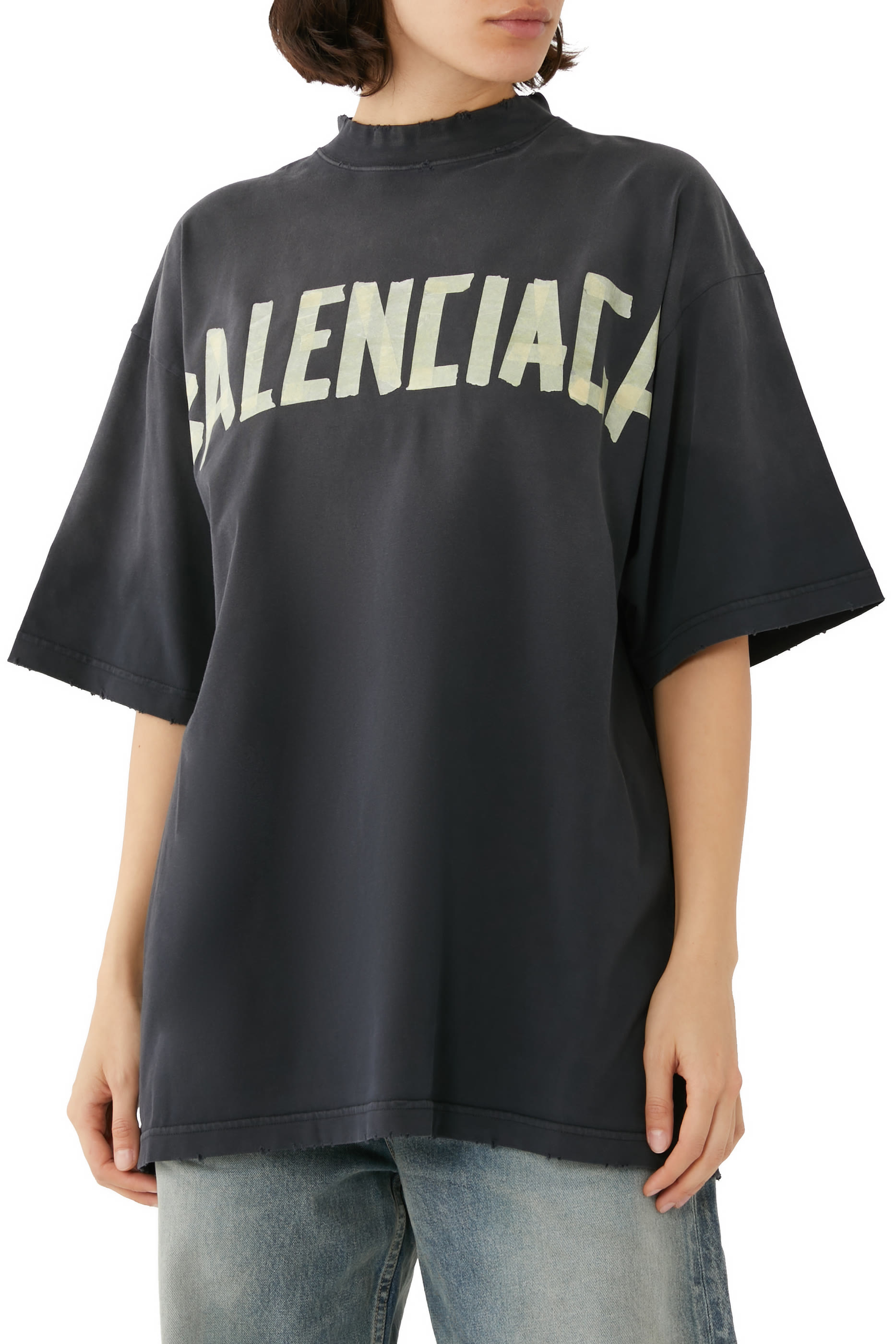 Unisex Tape Logo T-Shirt