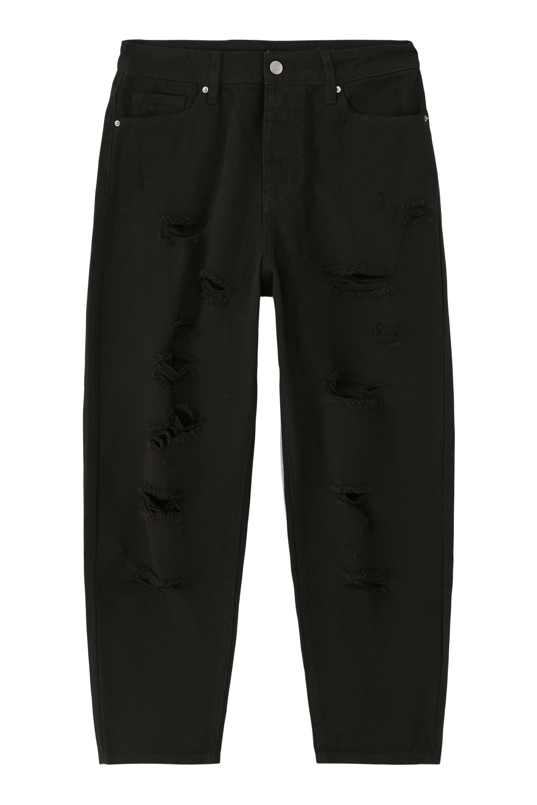 Distressed Relaxed Jeans