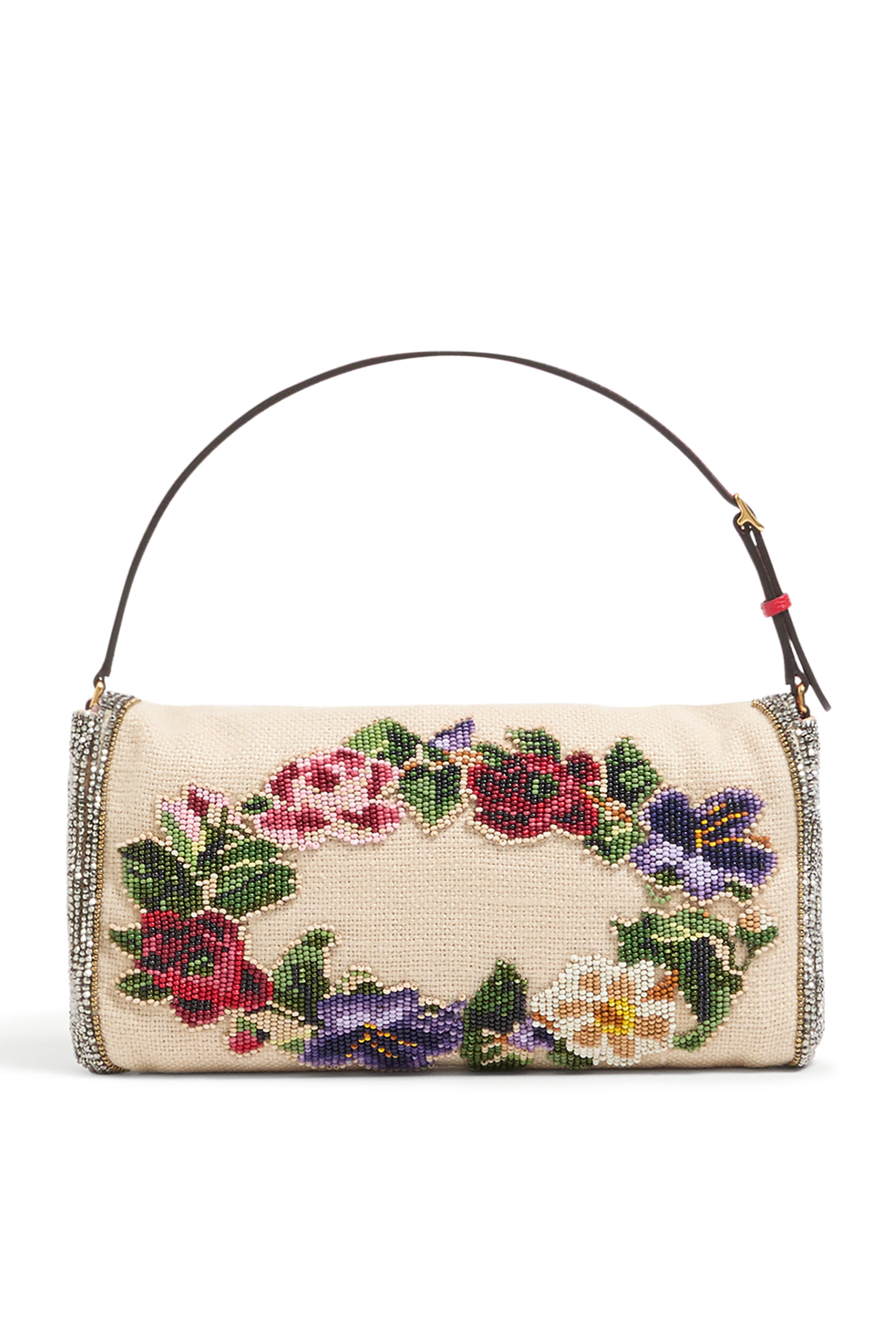 Vain Embroidered Shoulder Bag