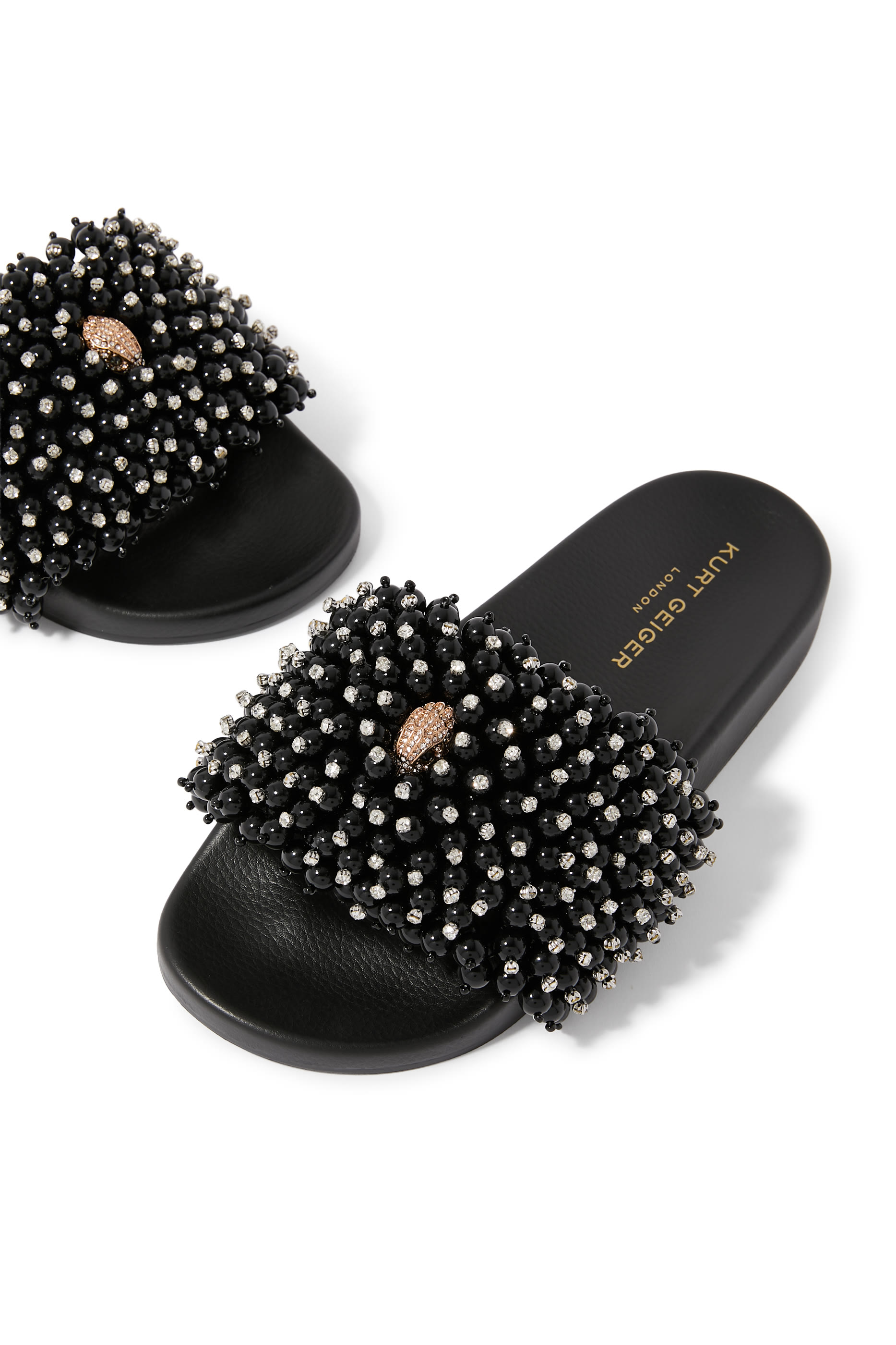 Meena Eagle Beaded Sandals