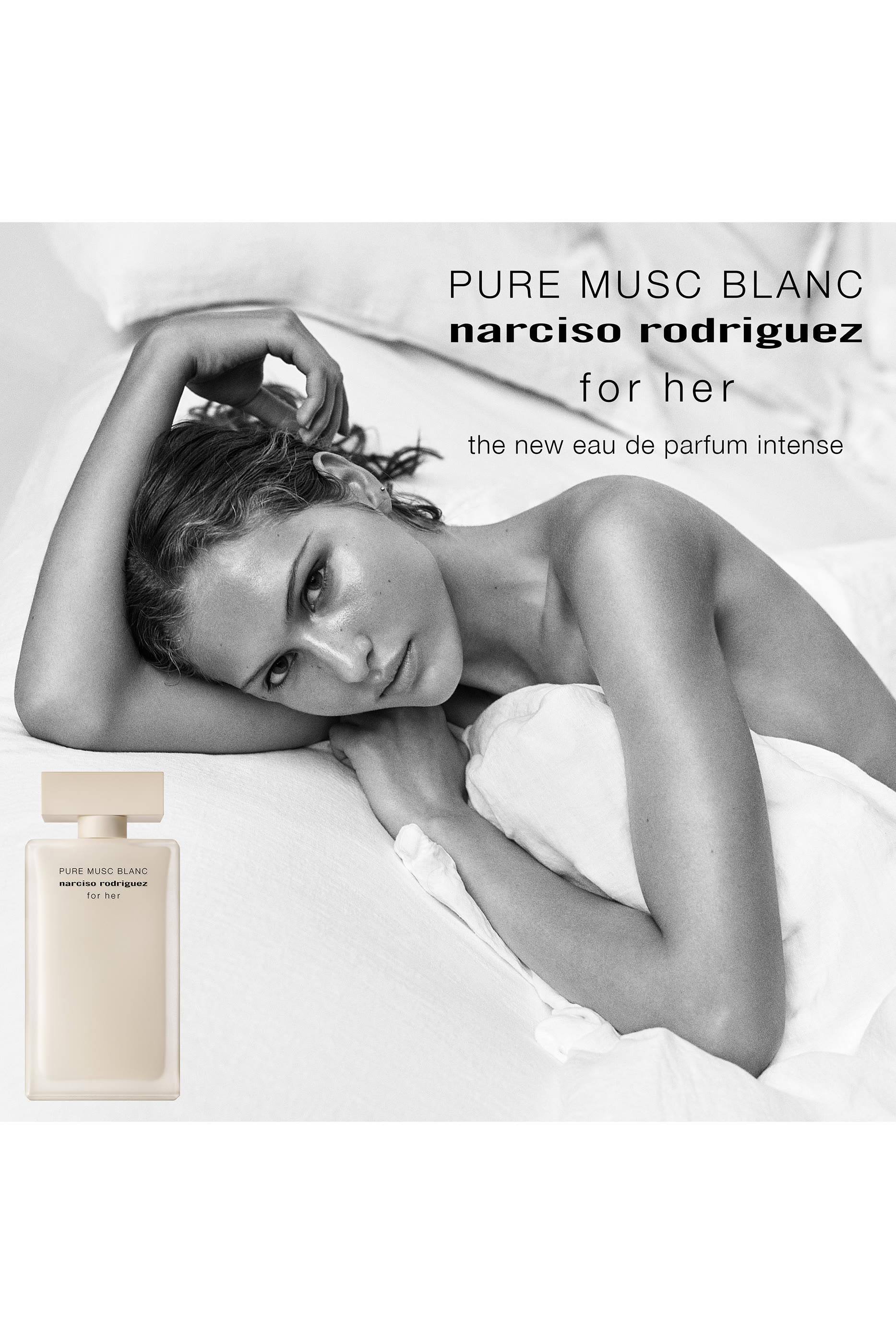 for her pure musc blanc Eau de Parfum Intense