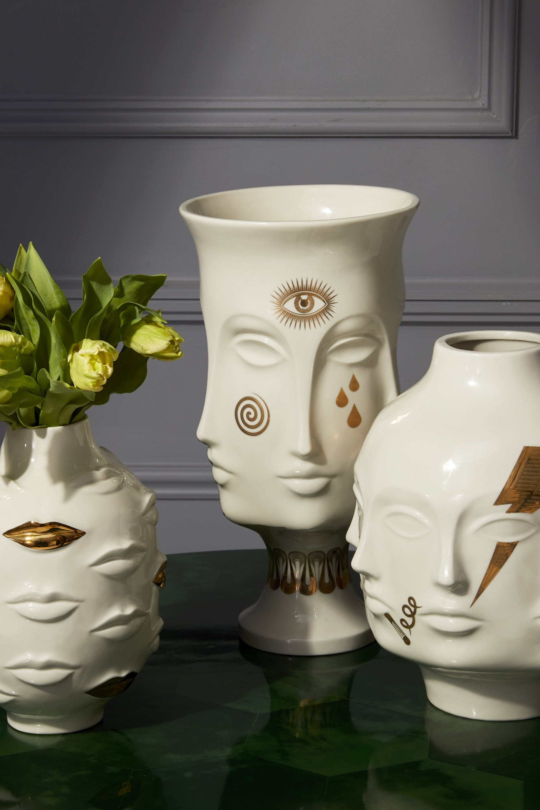 Gilded Dora Maar Vase