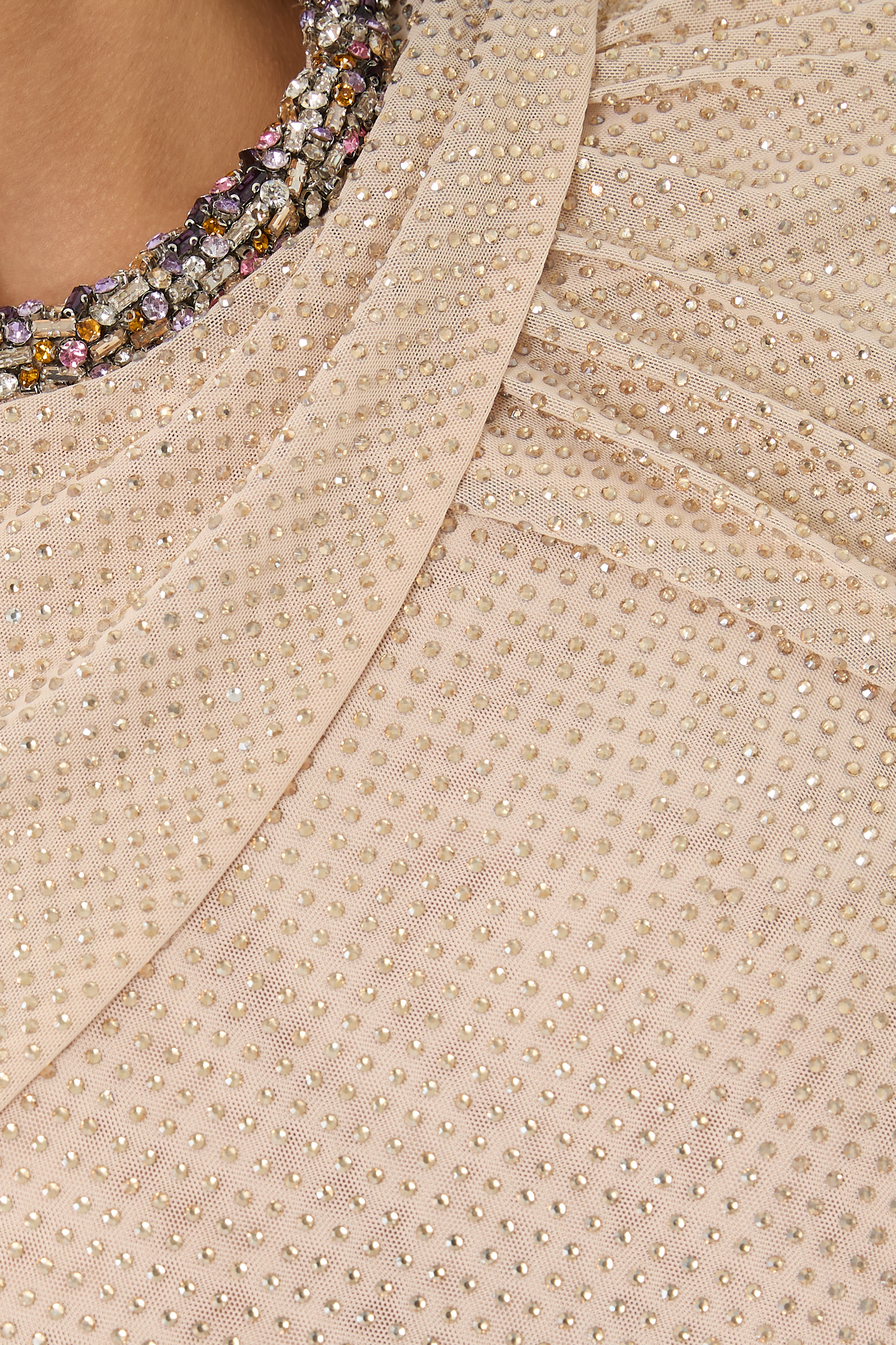 Rhinestone Maxi Dress