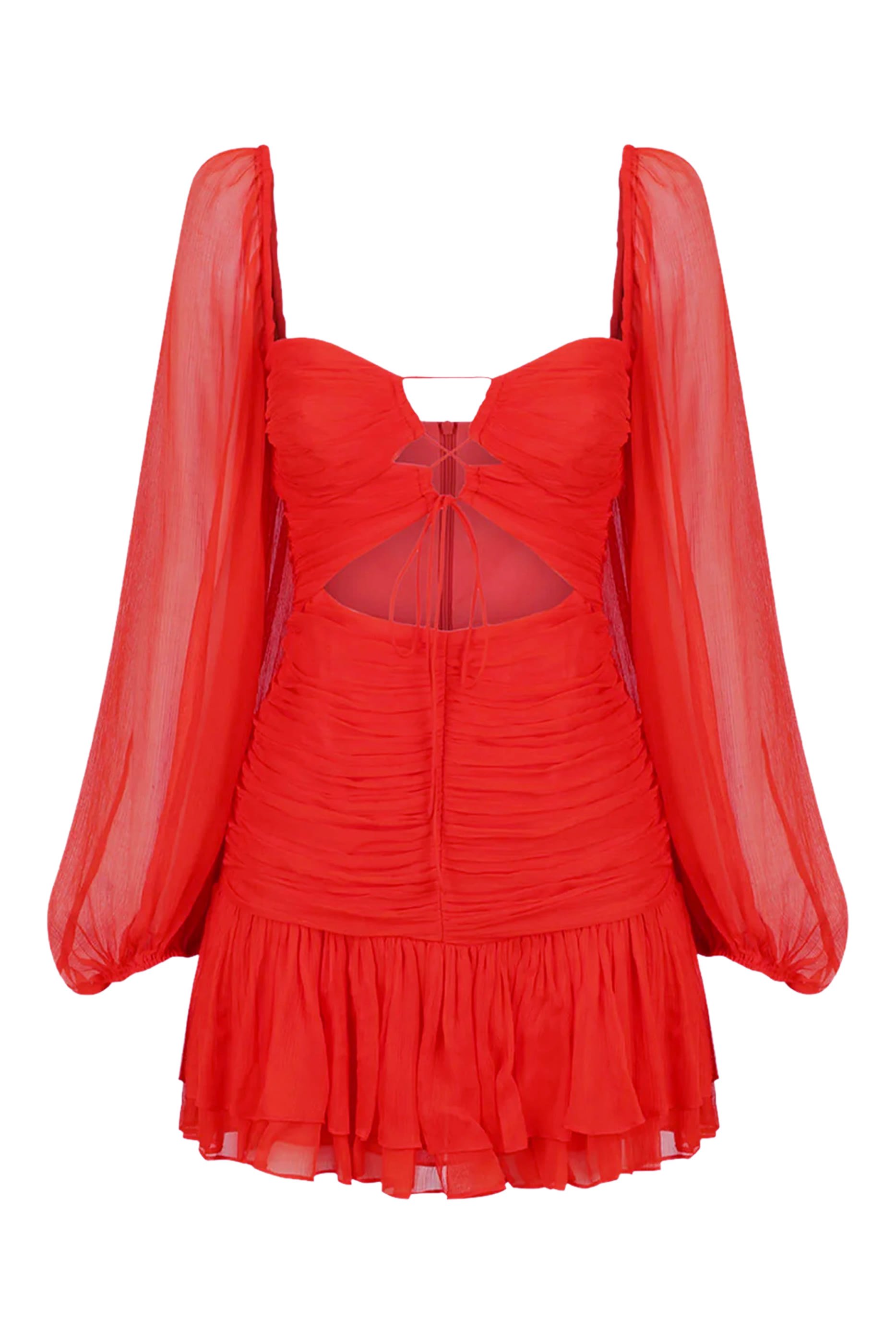 Maya Balloon Sleeve Dress