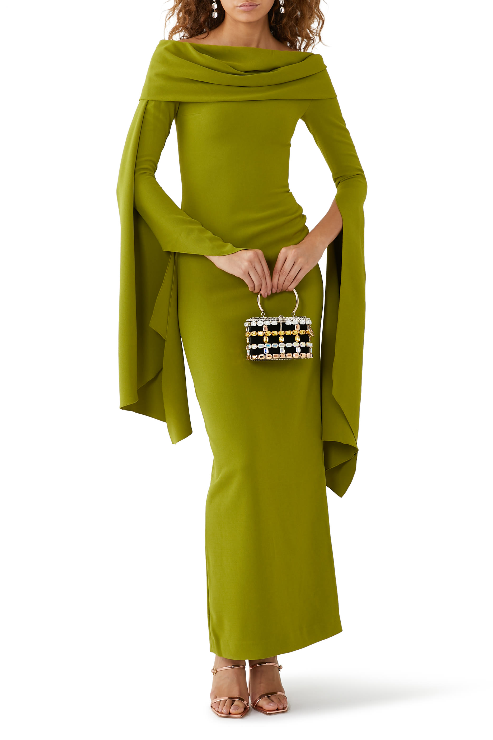 Arden Off-Shoulder Maxi Dress