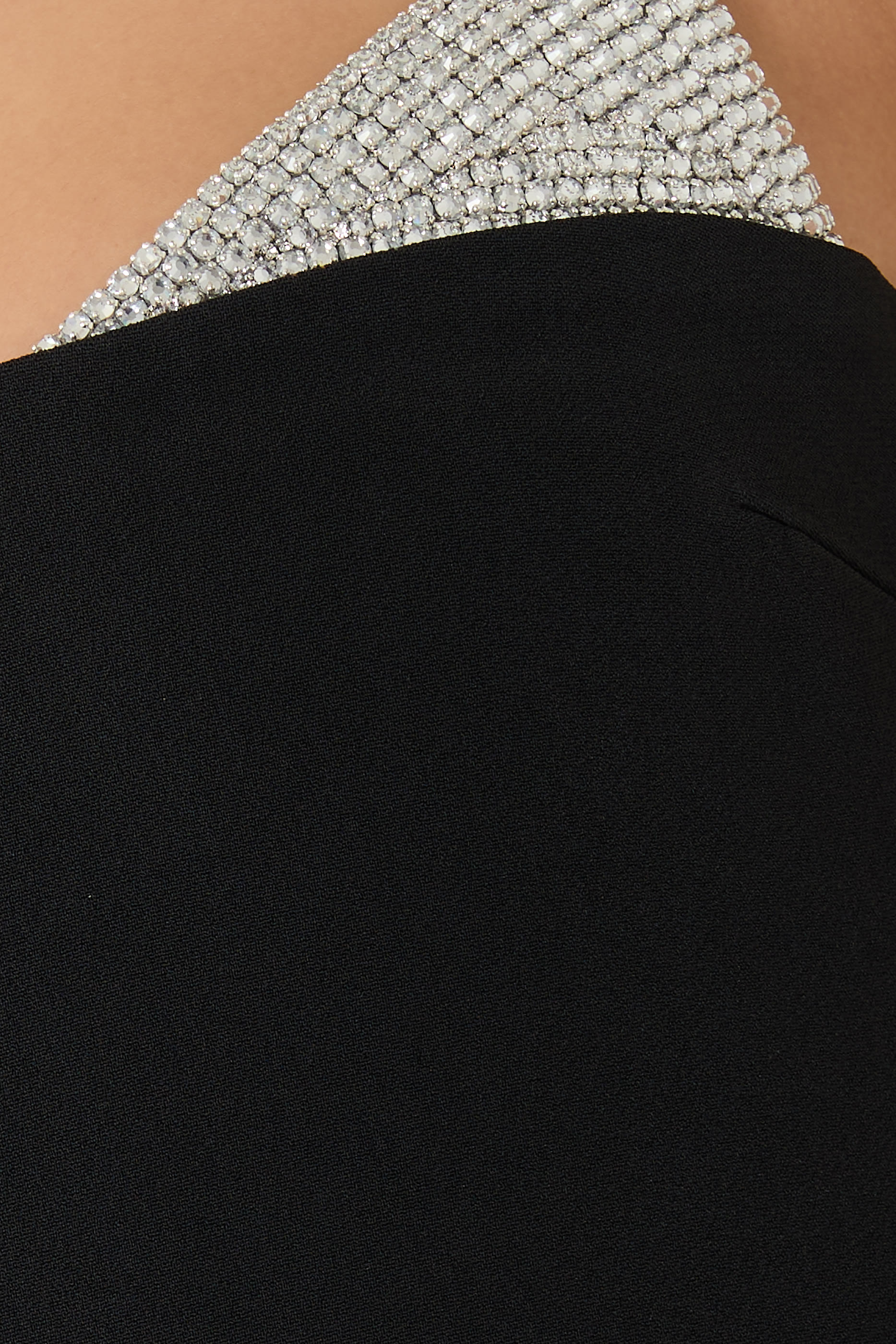 Crystal Embellished Mini Dress