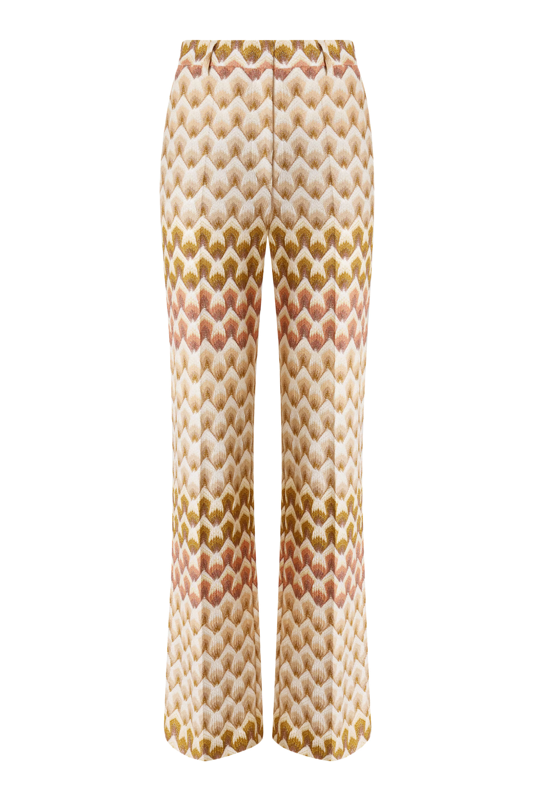 Laced Raschel Straight Leg Pants 