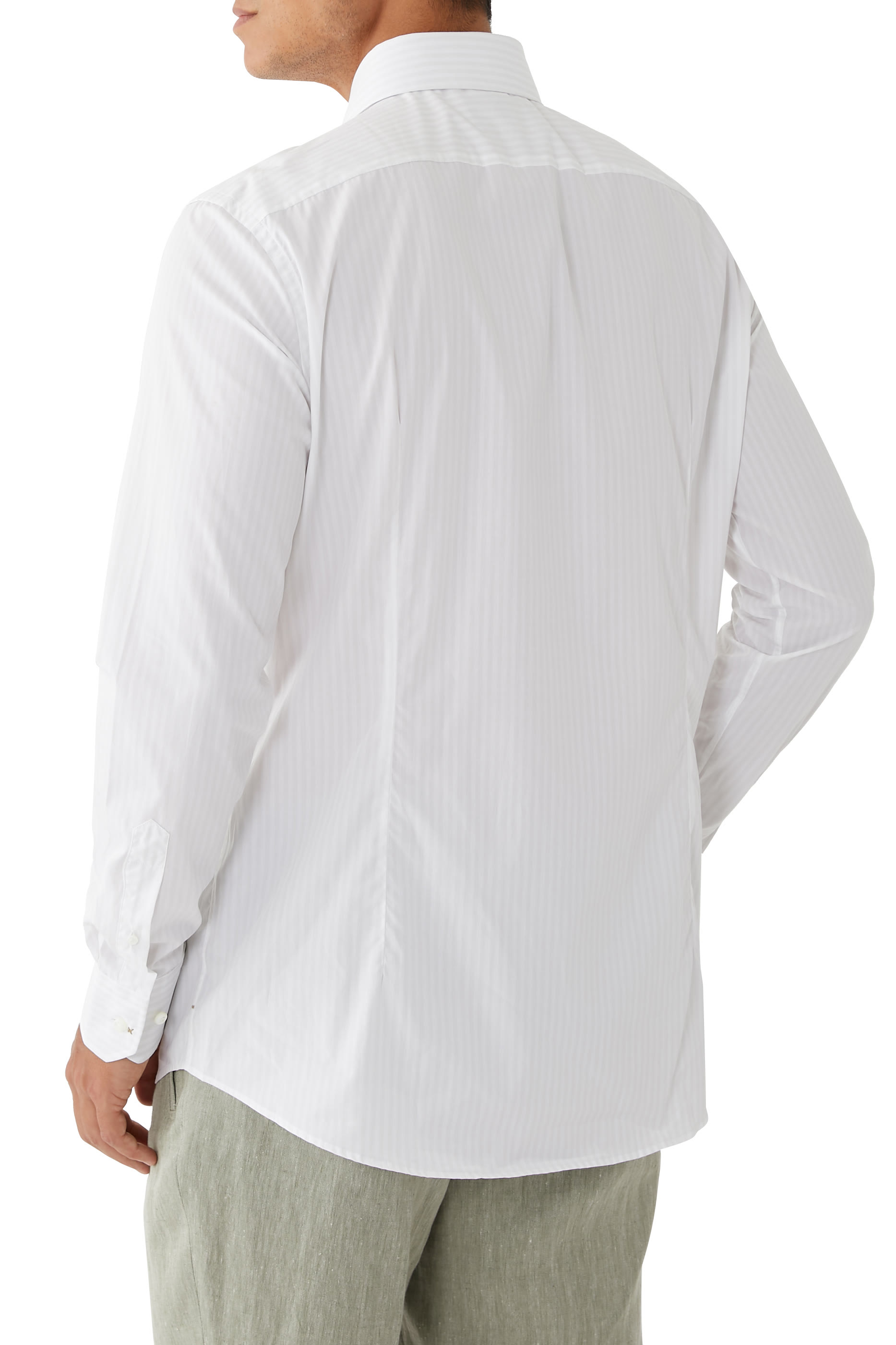 Slim-Fit Cotton Shirt